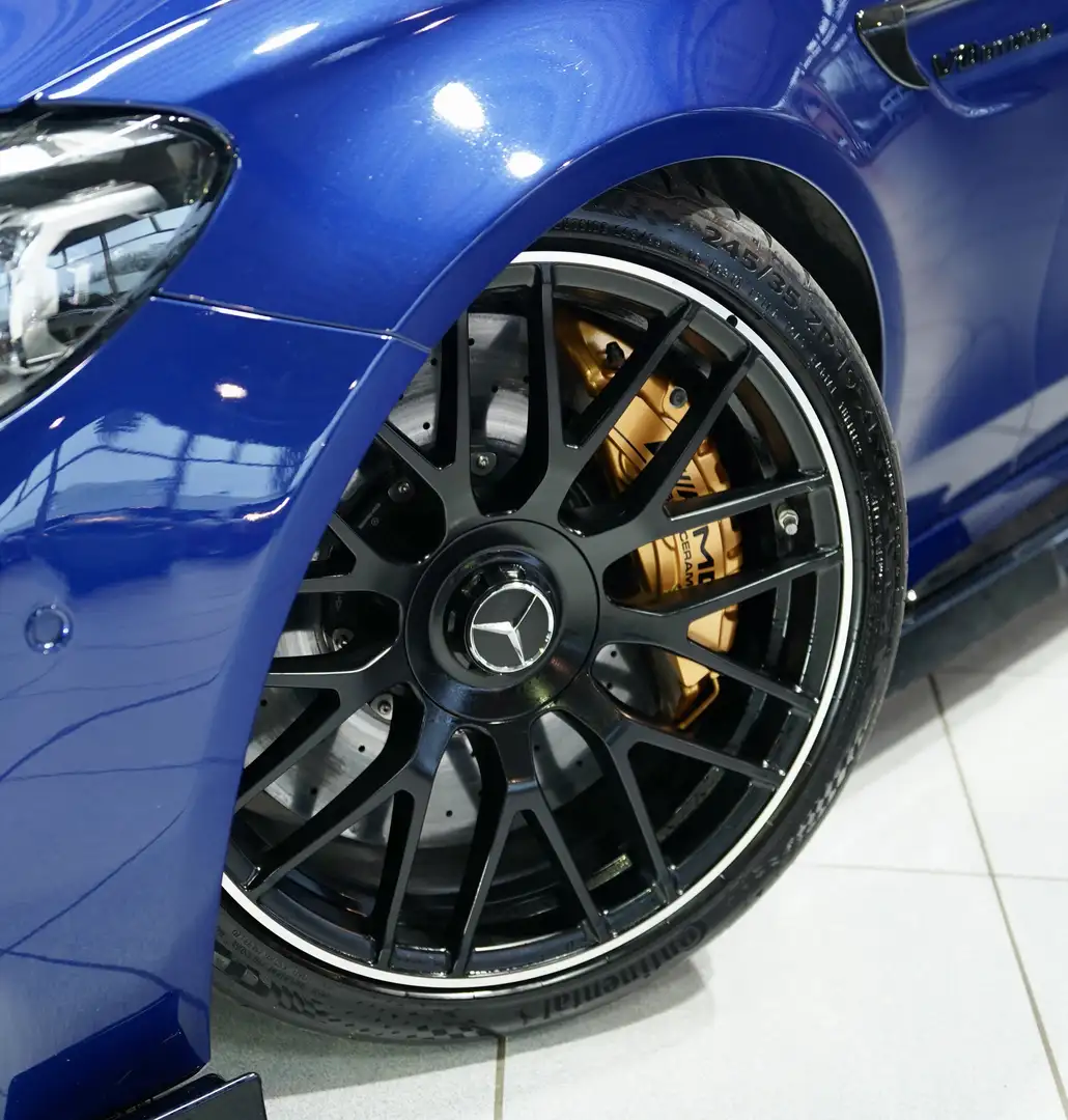 Mercedes-Benz C 63 AMG S Limousine *Schale*BRABUS*Pano*S-Abgas Blau - 2