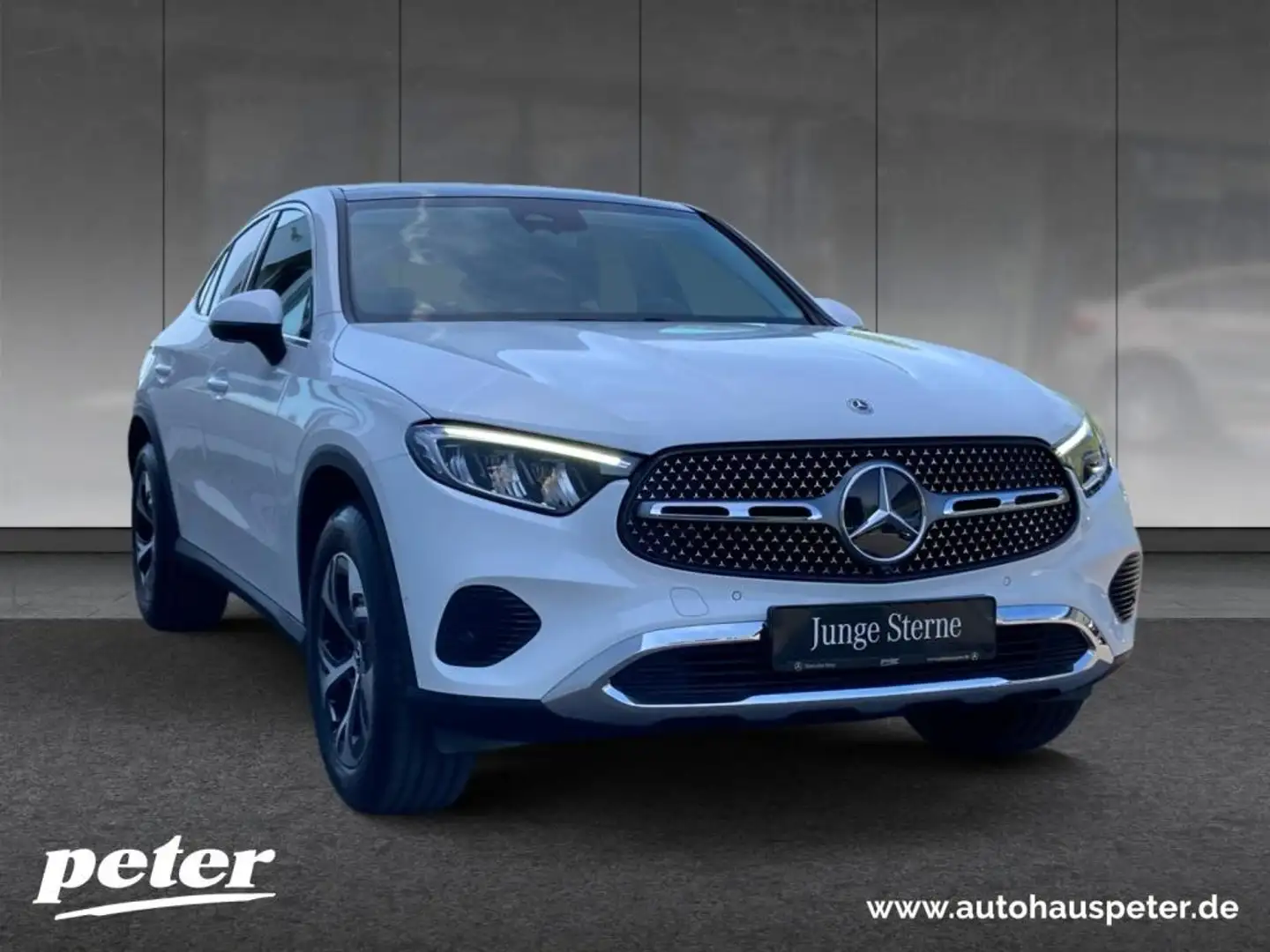Mercedes-Benz GLC 300 de 4M Coupé Avantgarde/LED/360°K/Pano-D/ Wit - 1