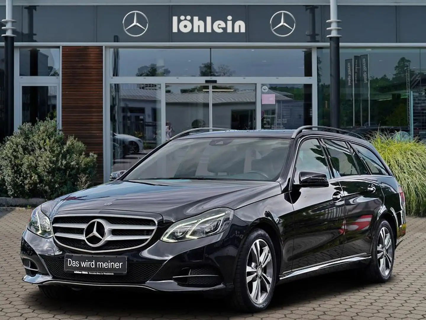 Mercedes-Benz E 220 T-Modell HARMAN KARDON+AHK+NAVI+SHZ+EL-HEC Nero - 2