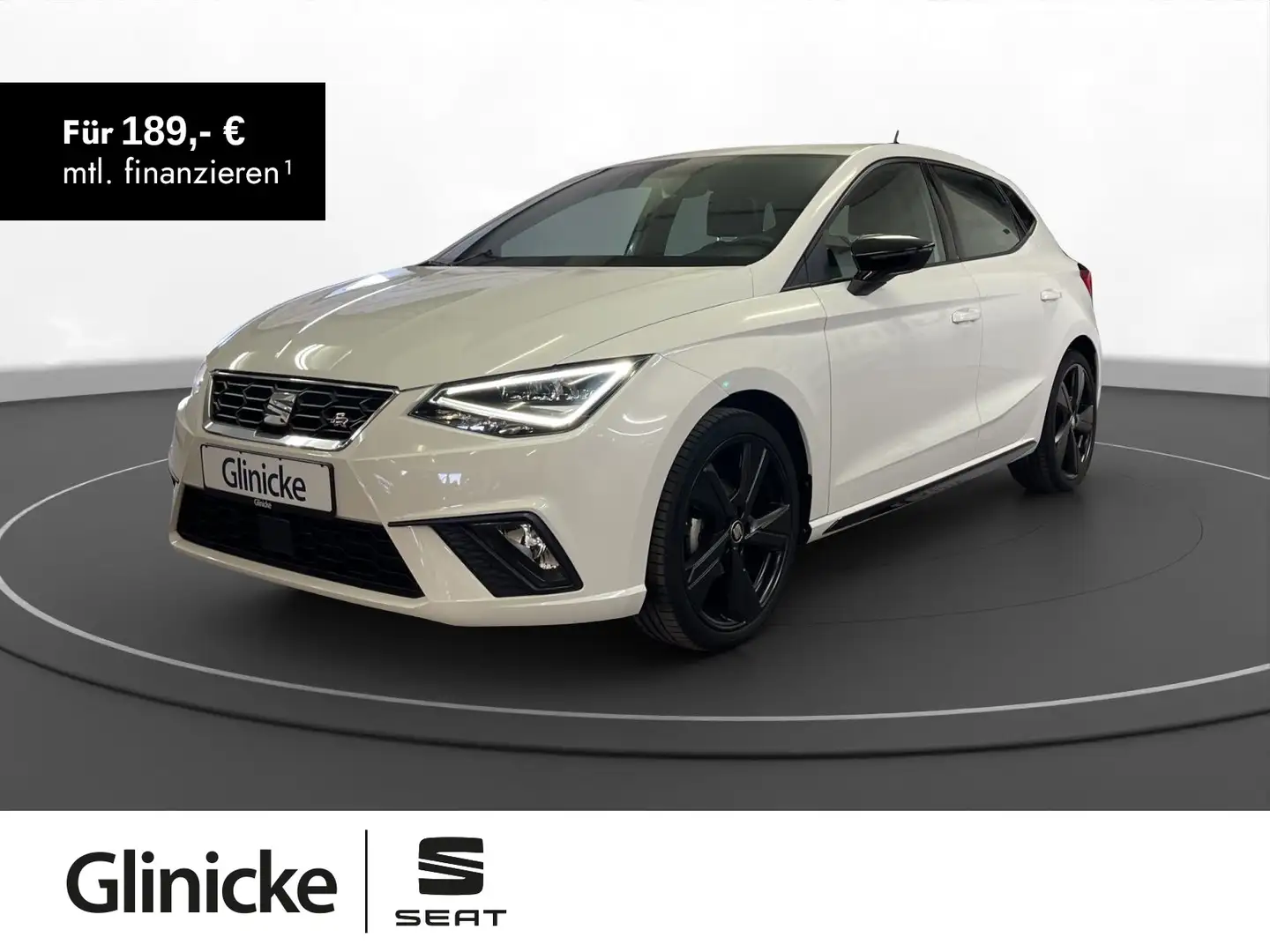 SEAT Ibiza 1.0 TSI Black Edition LED LM 18" Navi PDC Bianco - 1