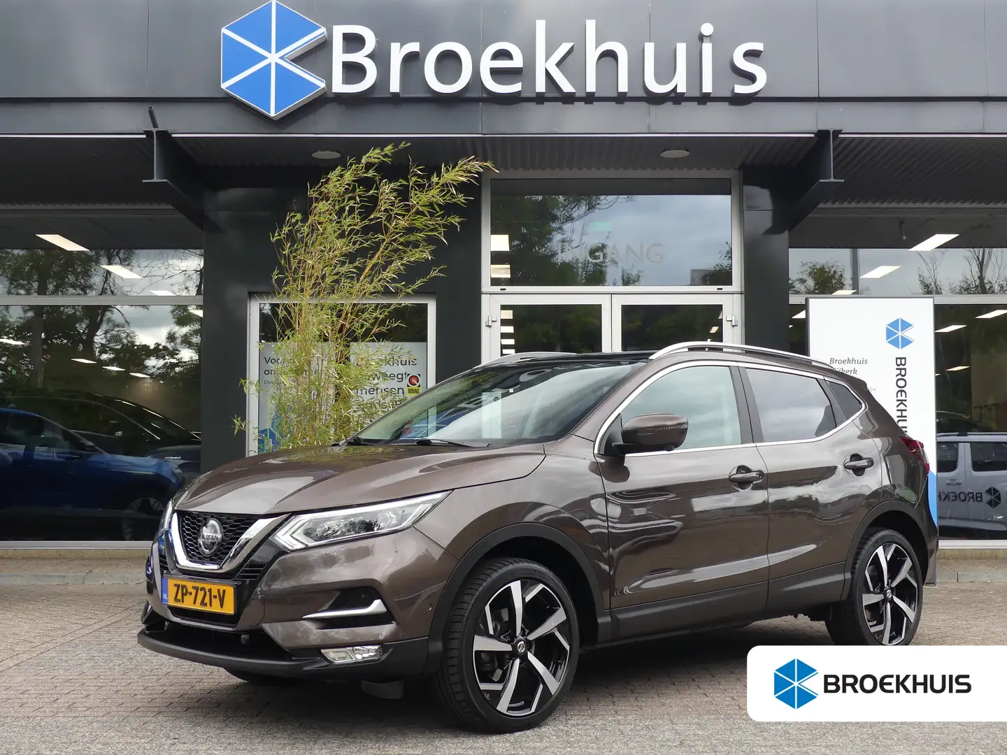 Nissan Qashqai 1.2 Tekna | TREKHAAK | PANORAMADAK | NAVI | CAMERA Braun - 1