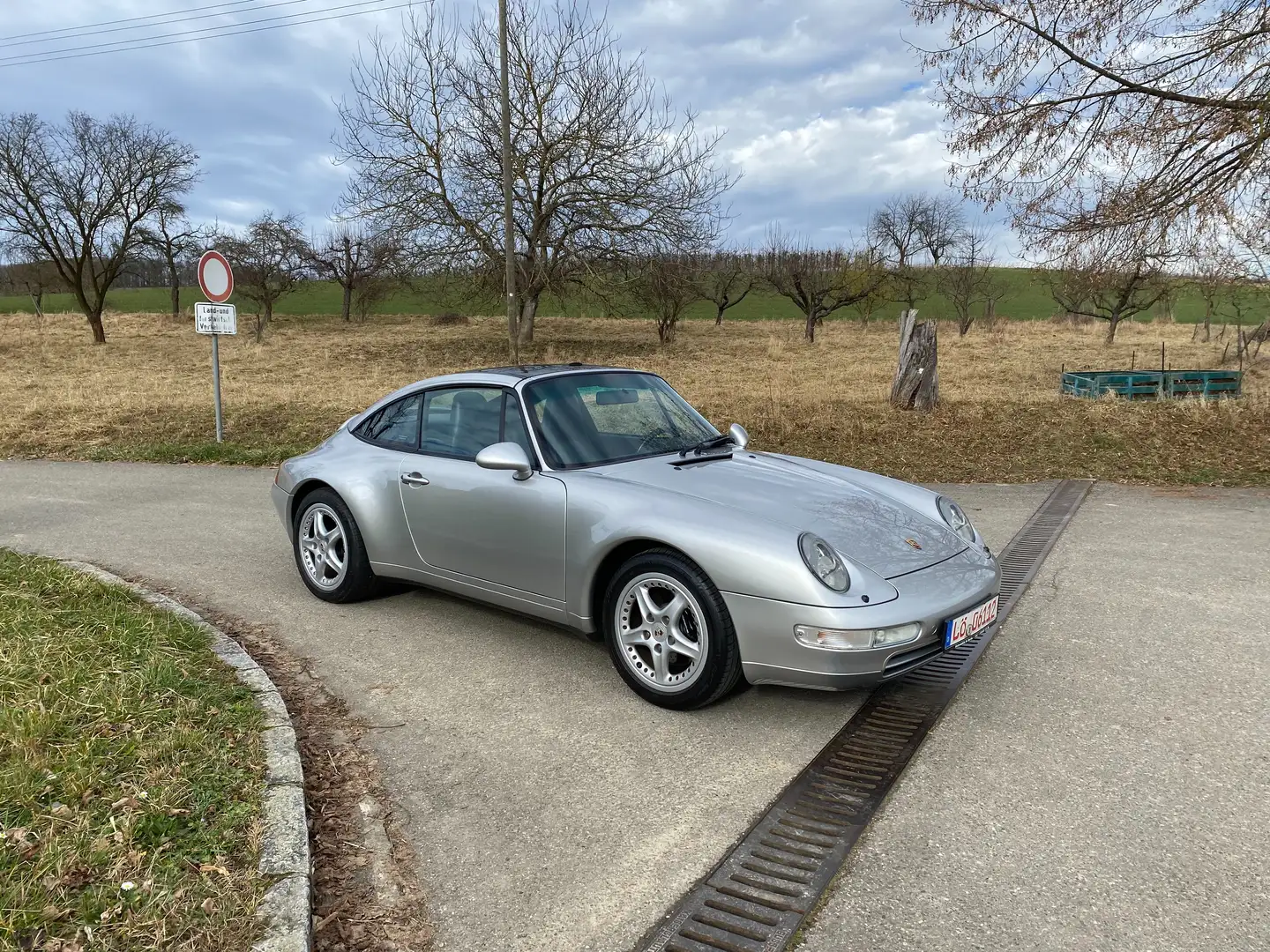 Porsche 993 992 Targa Silber - 1