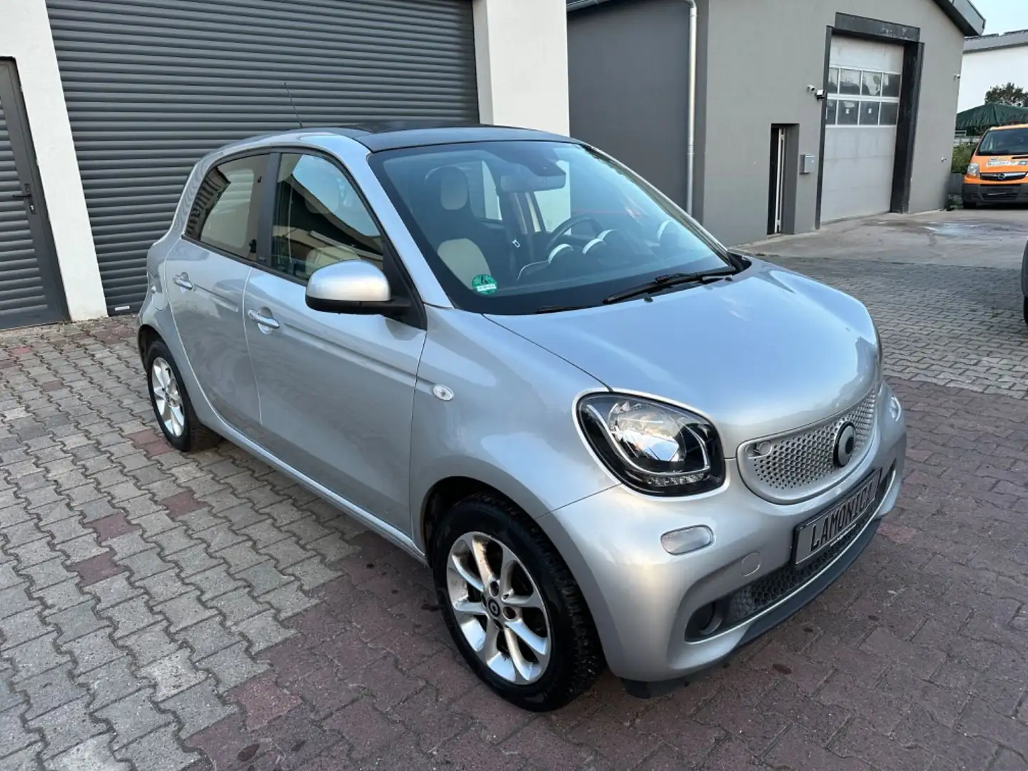 smart forFour *Klima*Sitzheizung*Faltdach*PDC* Silber - 1