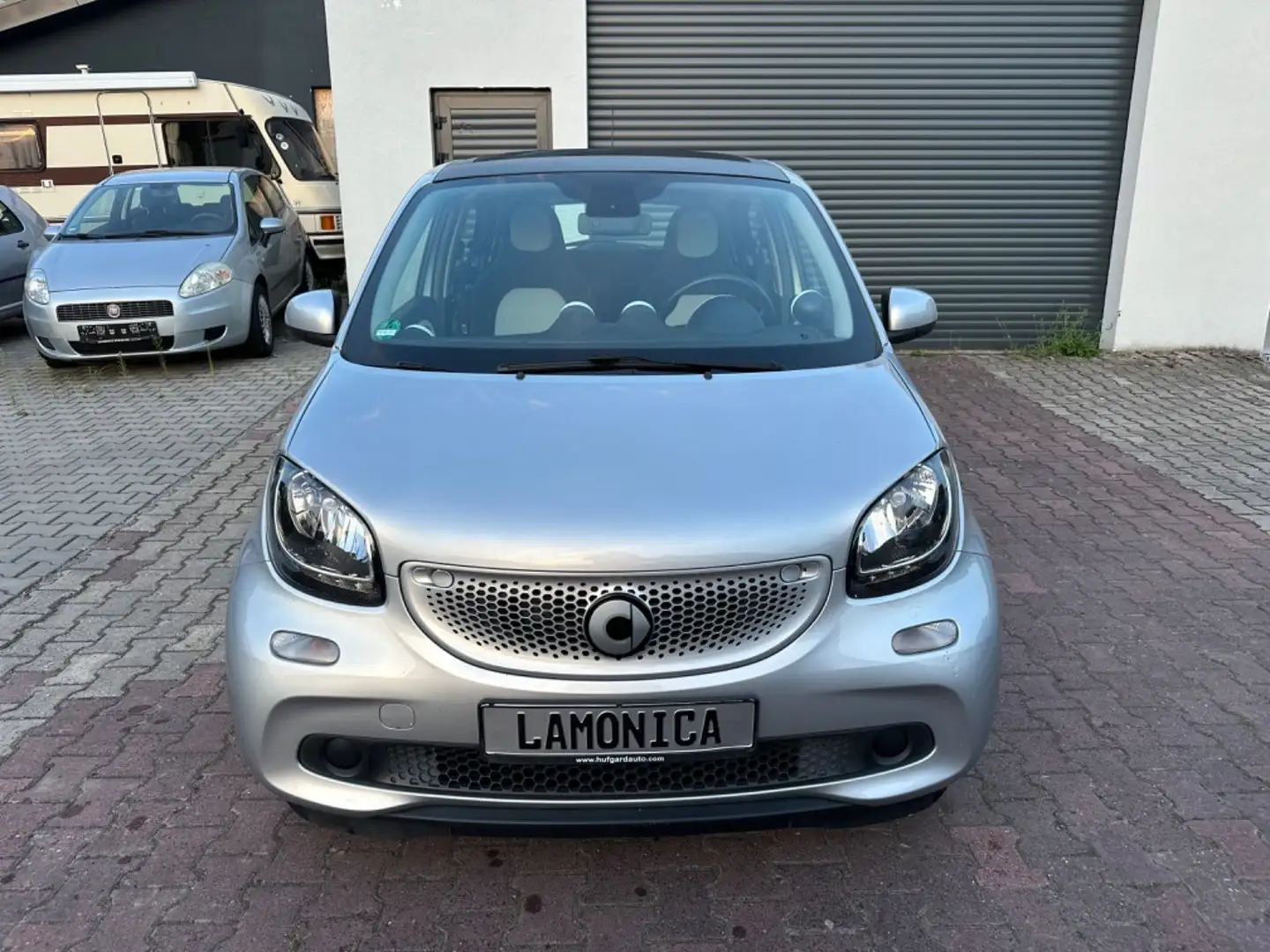 smart forFour *Klima*Sitzheizung*Faltdach*PDC* Silber - 2