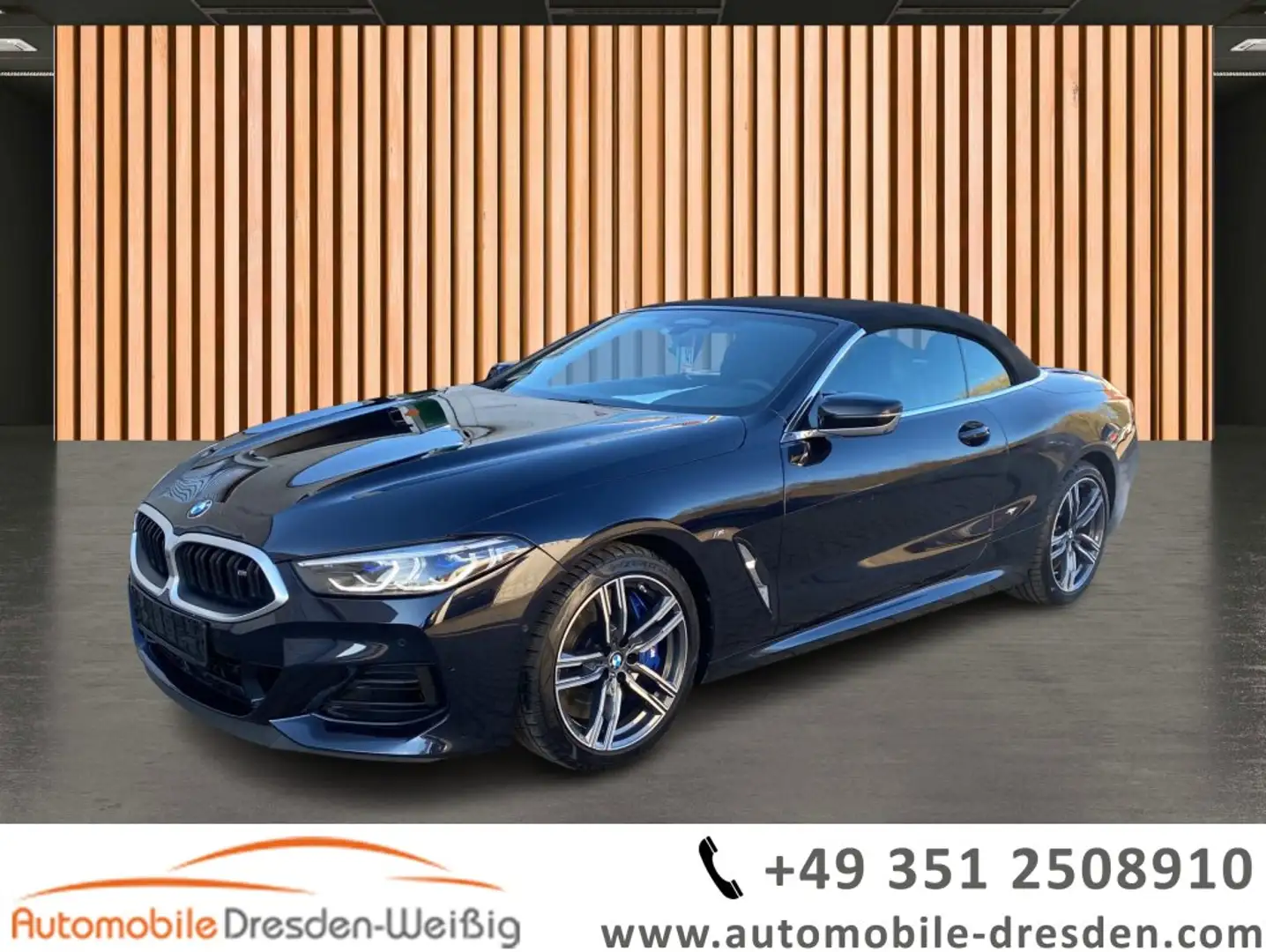 BMW M850 i xDrive*HeadUp*SoftClose*Laser*360°Kamera* Zwart - 1