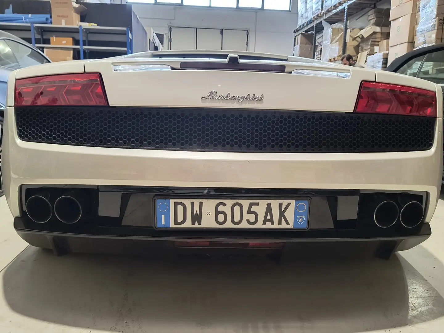 Lamborghini Gallardo Coupe 5.2 LP 560-4 e-gear Alb - 2