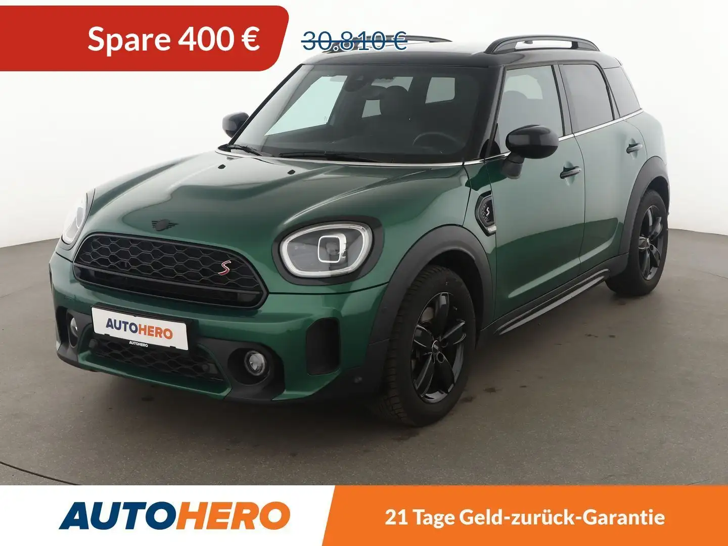 MINI Cooper S Countryman Cooper S ALL4 Classic Trim Aut.*NAVI*LED*ACC*CAM* Grün - 1