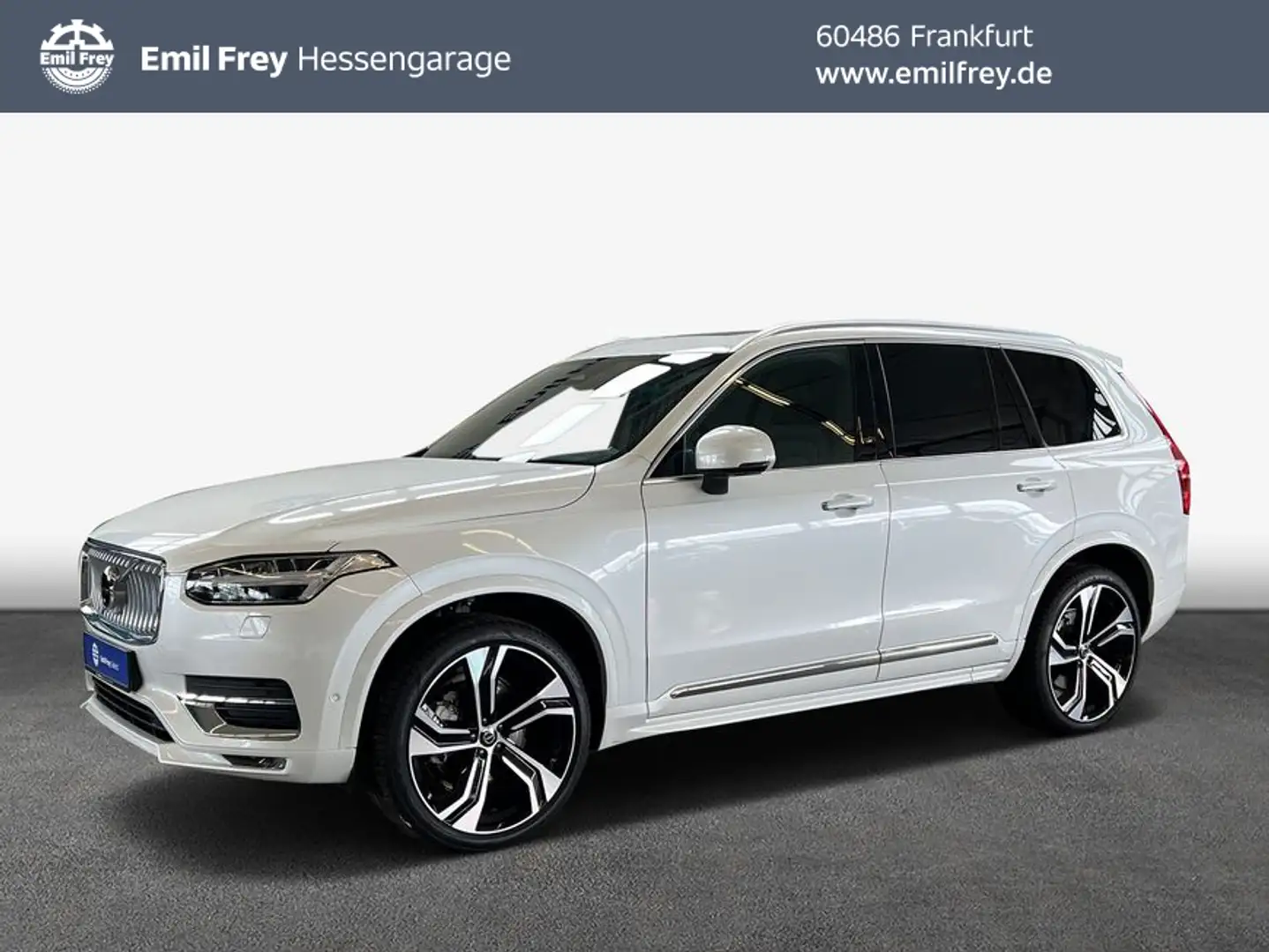 Volvo XC90 XC90 B5 AWD 7S Plus-Bright Aut Glasd 22'' 360° Weiß - 1