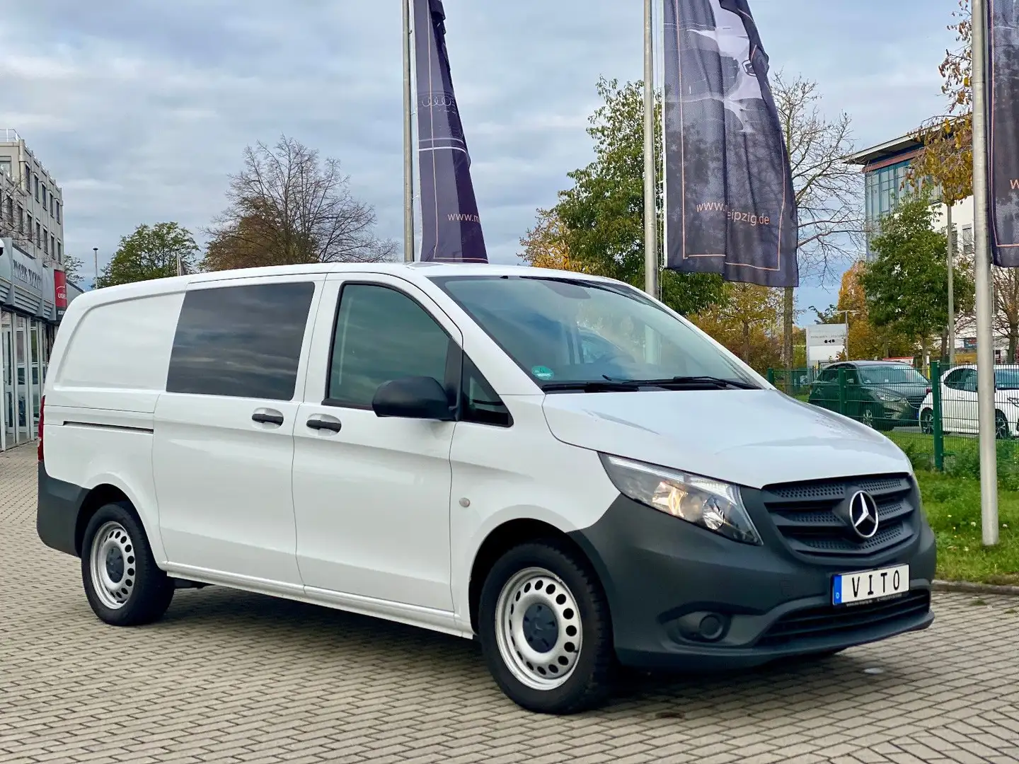 Mercedes-Benz Vito Mixto 110/114/116/CDI RWD lang 5xSitz Klima Blanco - 2