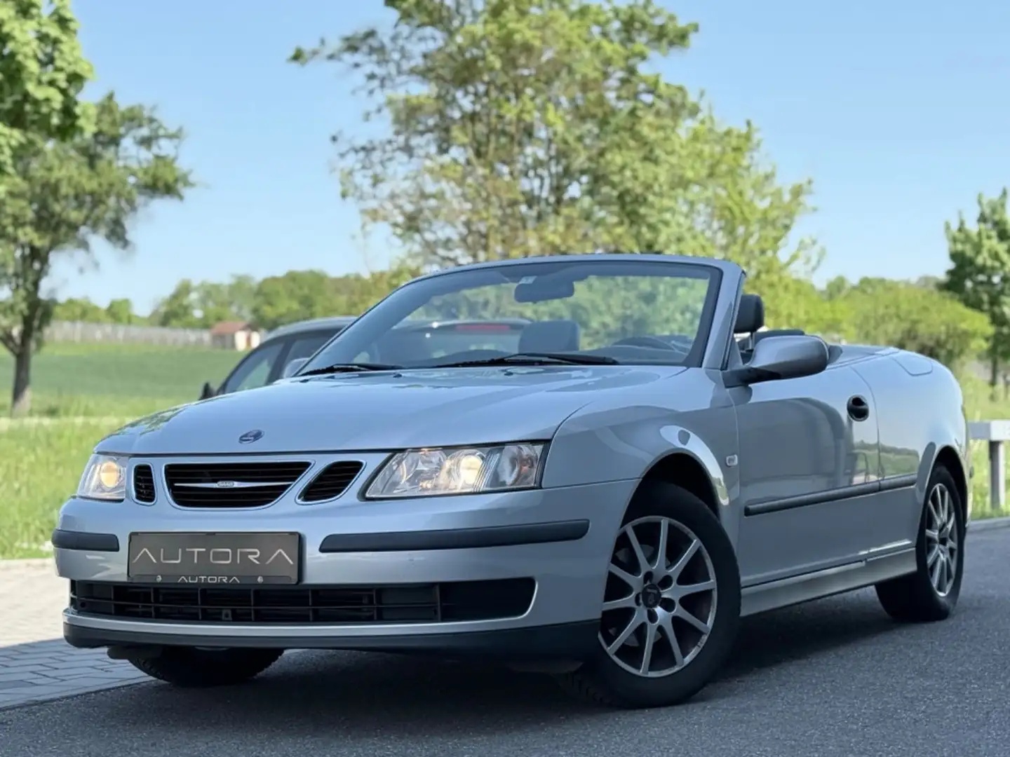 Saab 9-3 Cabriolet 1.8 T Linear |1.HAND|Gepflegt| Silber - 1