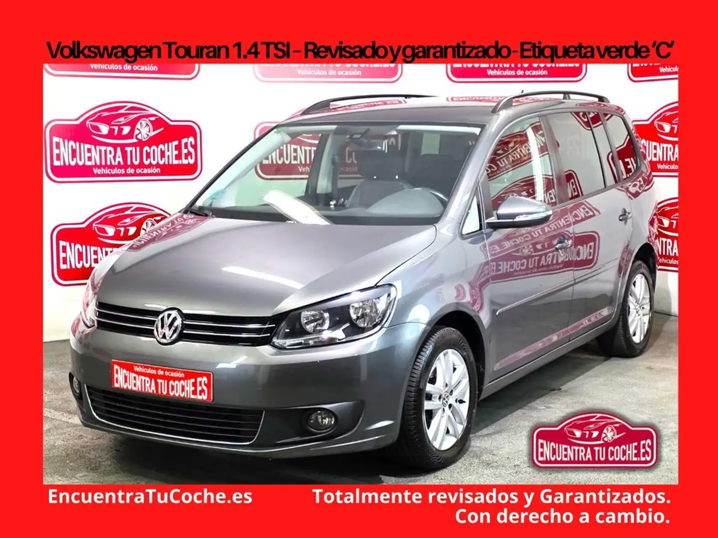 Volkswagen Touran 1.4 TSI Advance Gris - 1