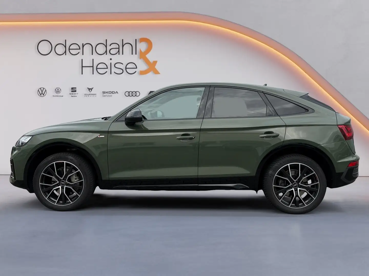 Audi Q5 Sportback S line 40 TFSI quattro S tronic CARPL Grün - 2