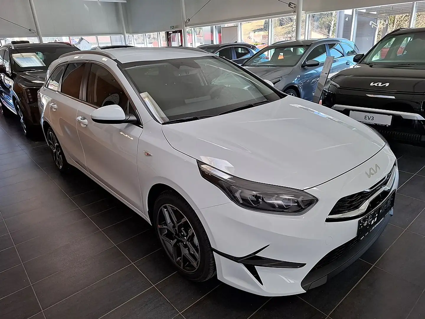 Kia Ceed SW / cee'd SW ceed SW 1,0 T-GDI GPF ISG Silber Wit - 2