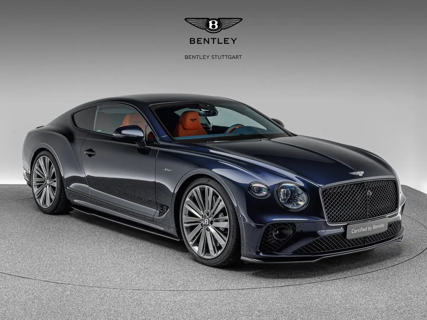 Bentley Continental GT Speed / Akrapovic Titan Auspuffanlage Bleu - 1