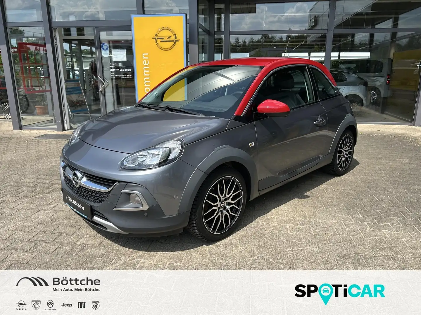 Opel Adam Rocks 1.0 INFINITY SOUND/SHZ/LHZ/KLIMA/Assistenzsy Grijs - 1