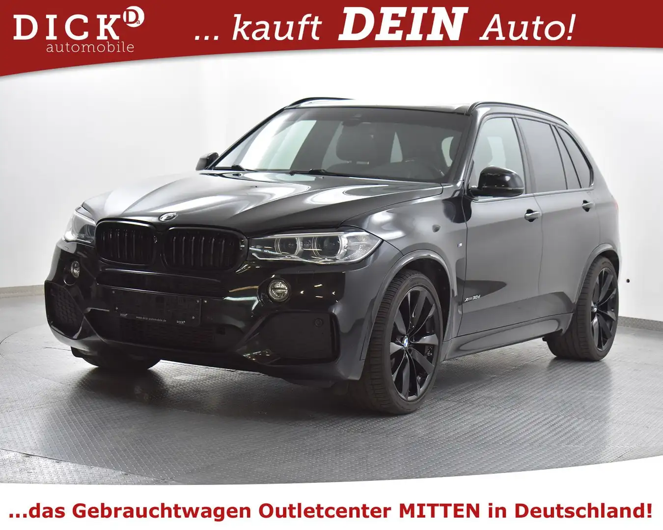 BMW X5 xDr 30d Sport Aut. M PAKET+SHADO+PANO+MEMO+21 Noir - 2