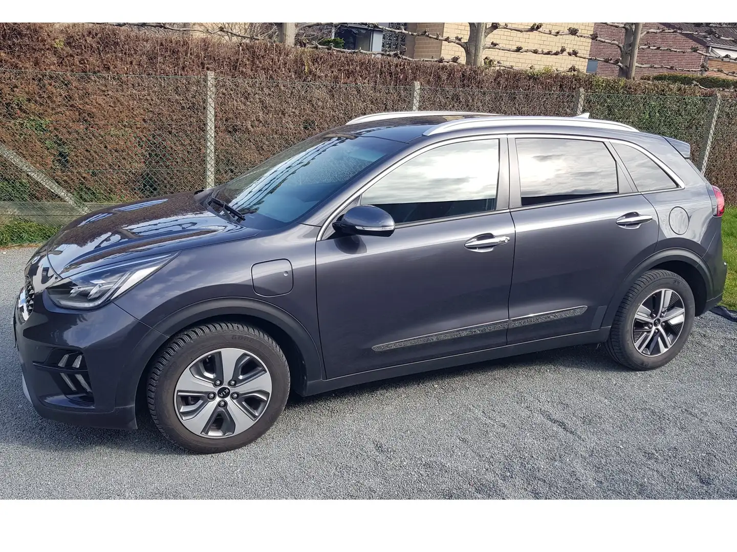 Kia Niro Niro 1.6GDI PHEV 6DCT leder,zetelkoeling,connected Negru - 2