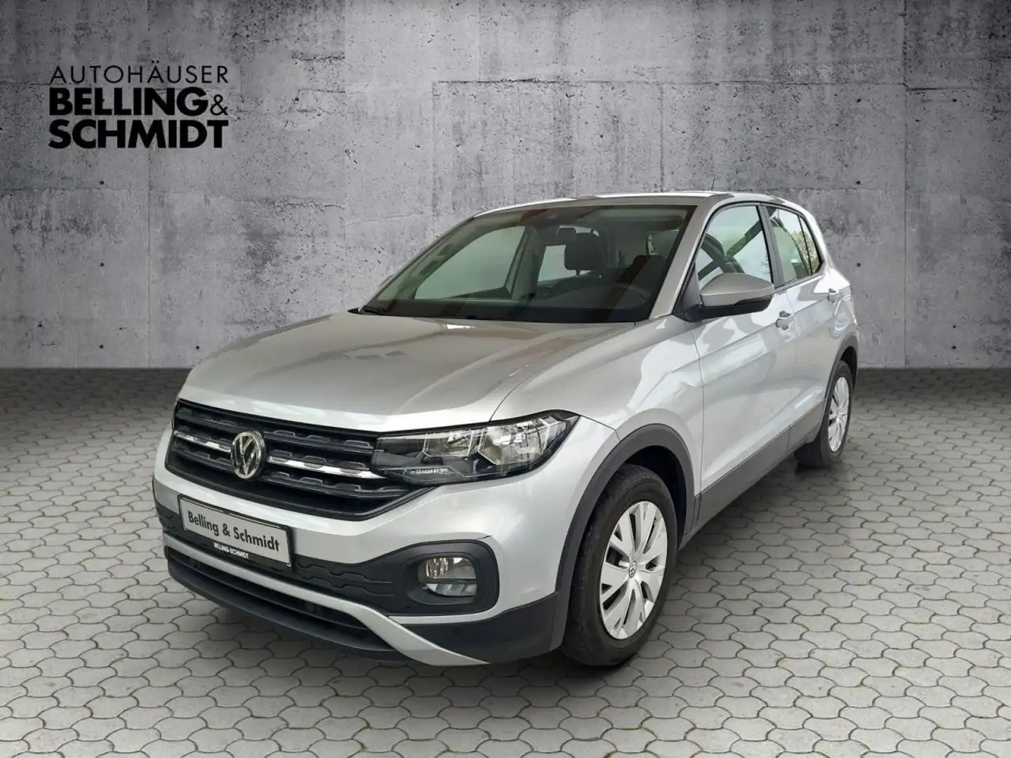 Volkswagen T-Cross 1.6TDI Aut. Navi Climatronic ParkPilot Zilver - 1