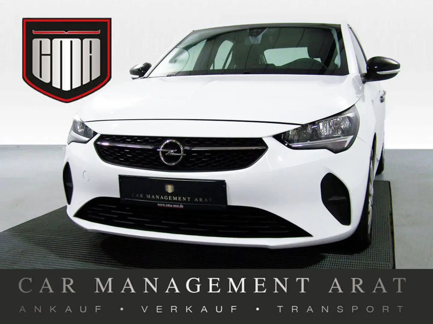 Opel Corsa 1.2 1.HAND+KLIMA+TEMP Blanc - 1