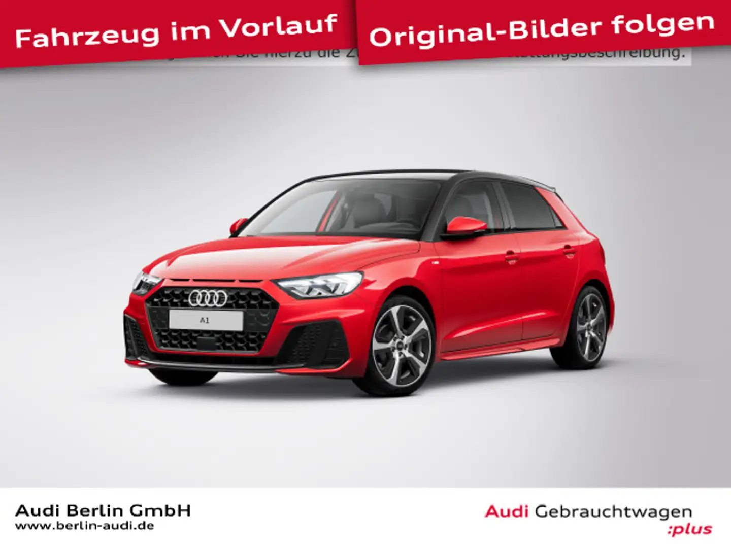 Audi A1 S line 25 TFSI 5-Gang Rot - 1