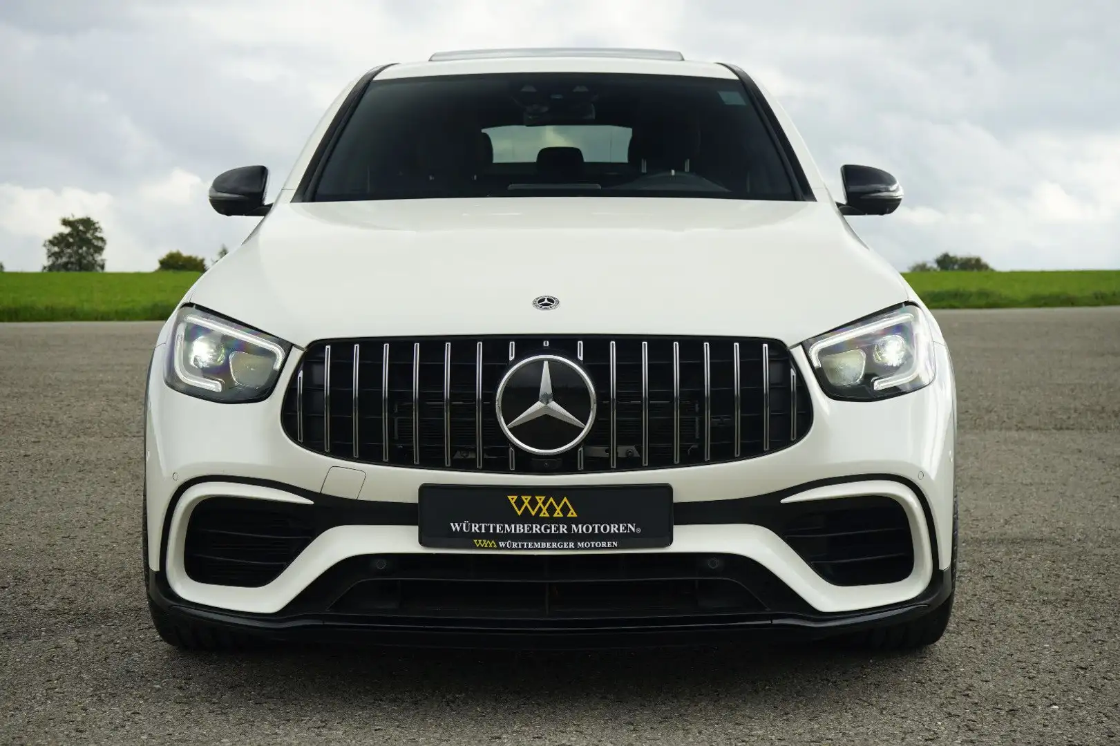 Mercedes-Benz GLC 63 AMG S 4Matic+*NIGHT*HEAD-UP*360°*MBEAM* Weiß - 2