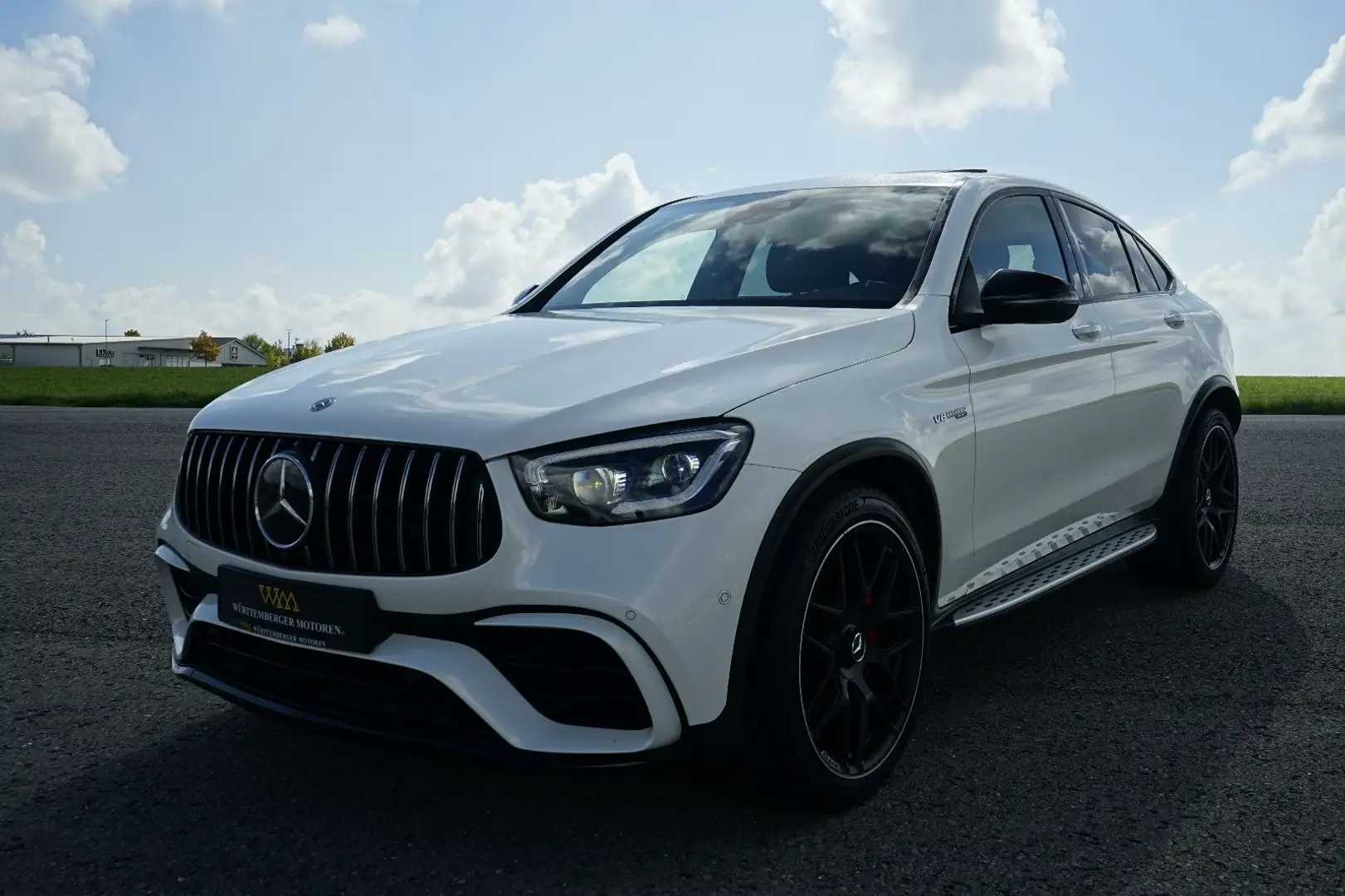 Mercedes-Benz GLC 63 AMG S 4Matic+*NIGHT*HEAD-UP*360°*MBEAM* Weiß - 1