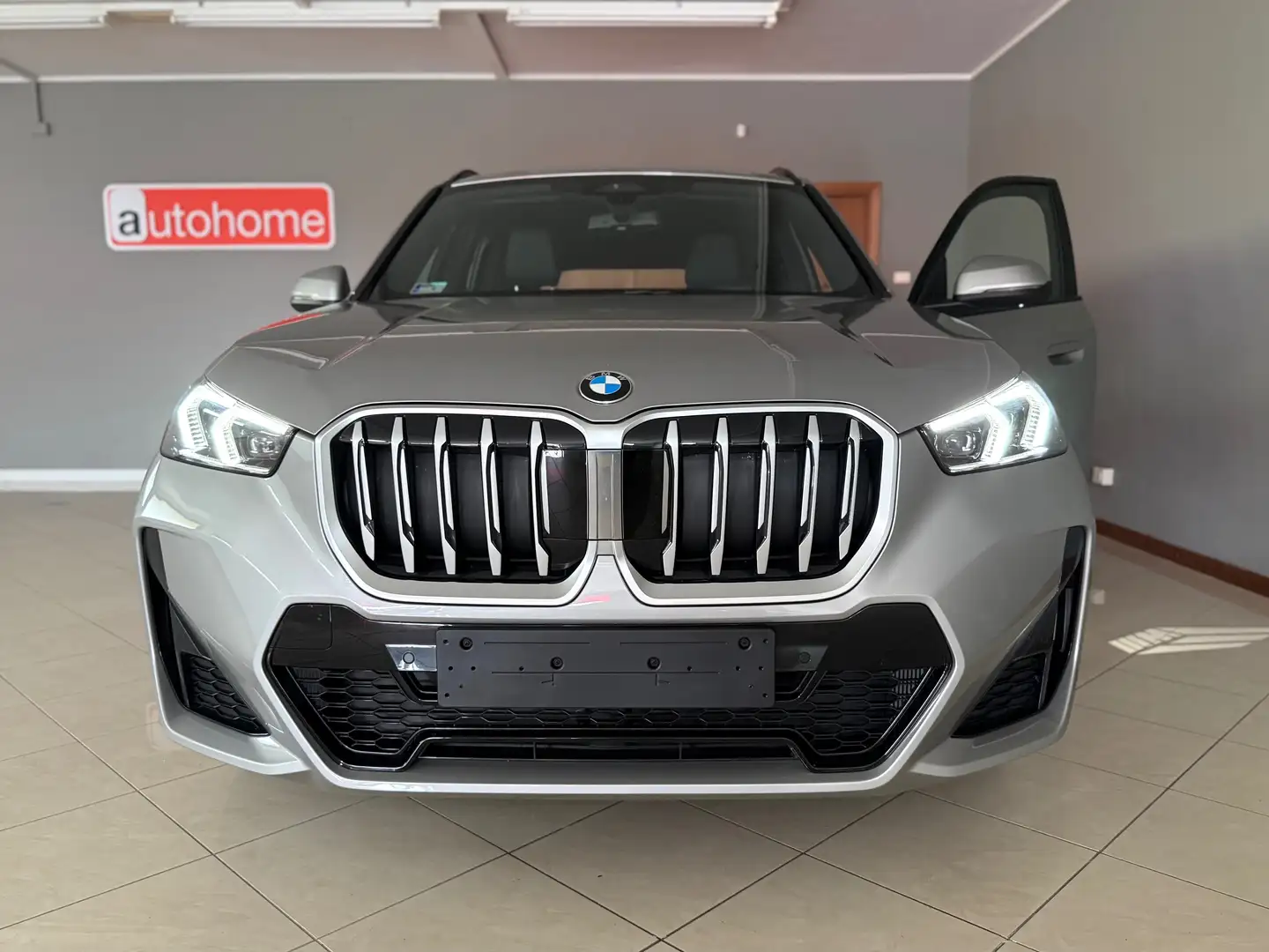 BMW X1 sdrive 18d MSport Promo PELLE KEYLESS Grigio - 1