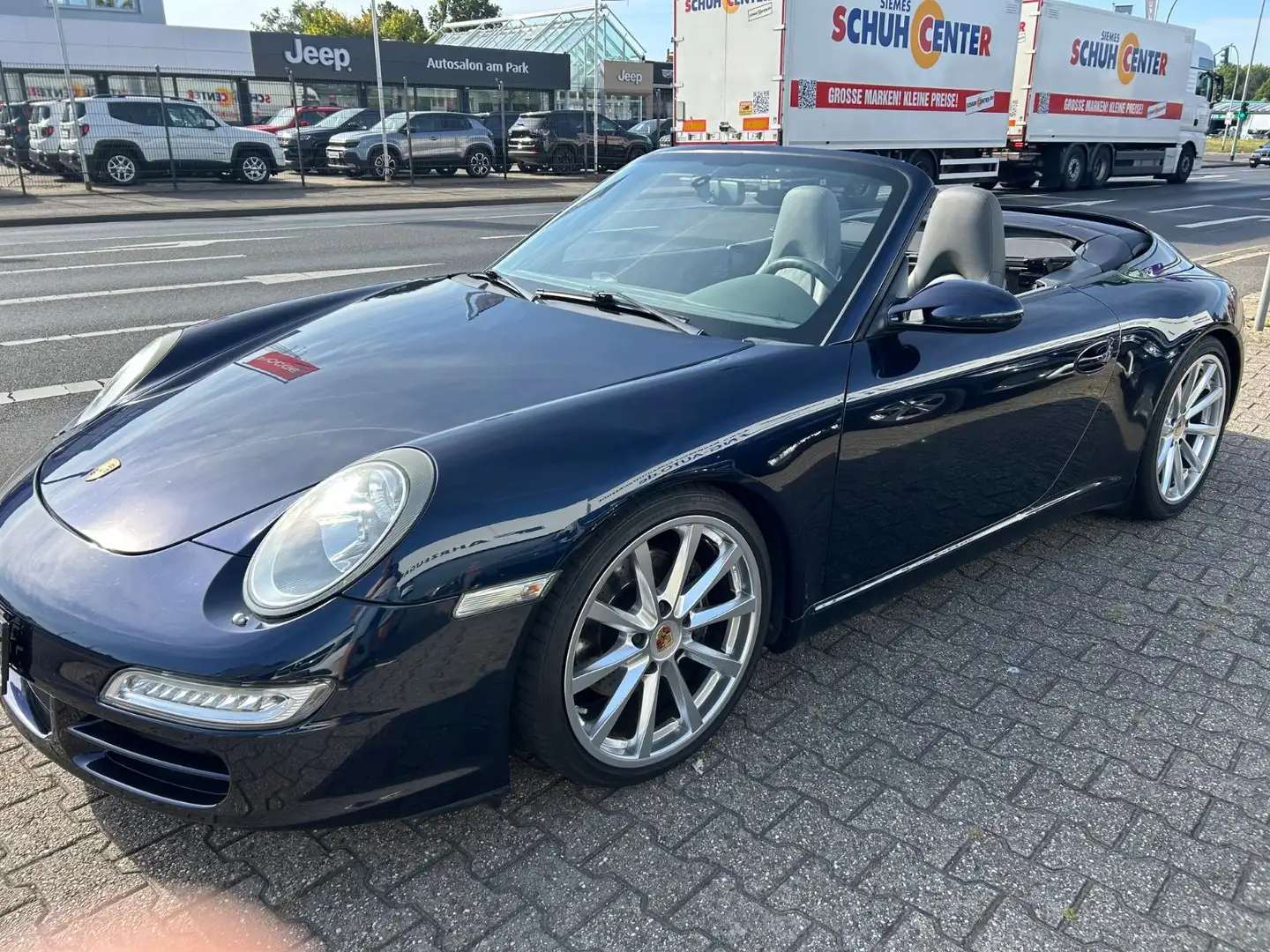Porsche 997 CABRIO NAVI BOSE BI-XENON 19 ZOLL PDC Bleu - 2
