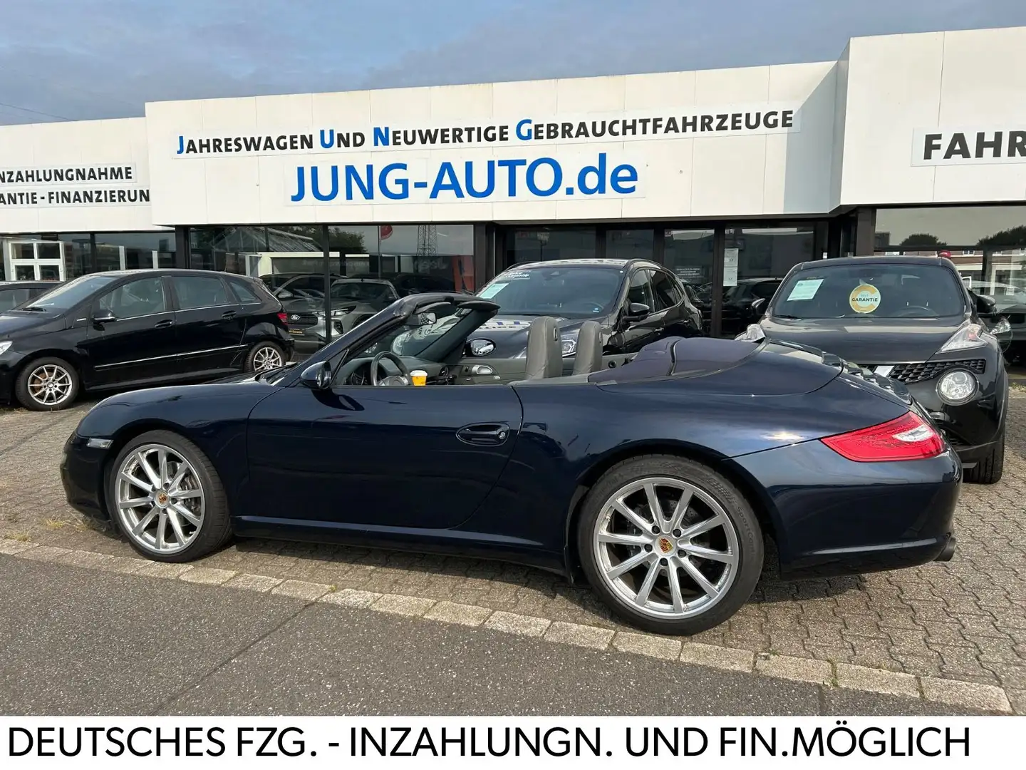 Porsche 997 CABRIO NAVI BOSE BI-XENON 19 ZOLL PDC Bleu - 1