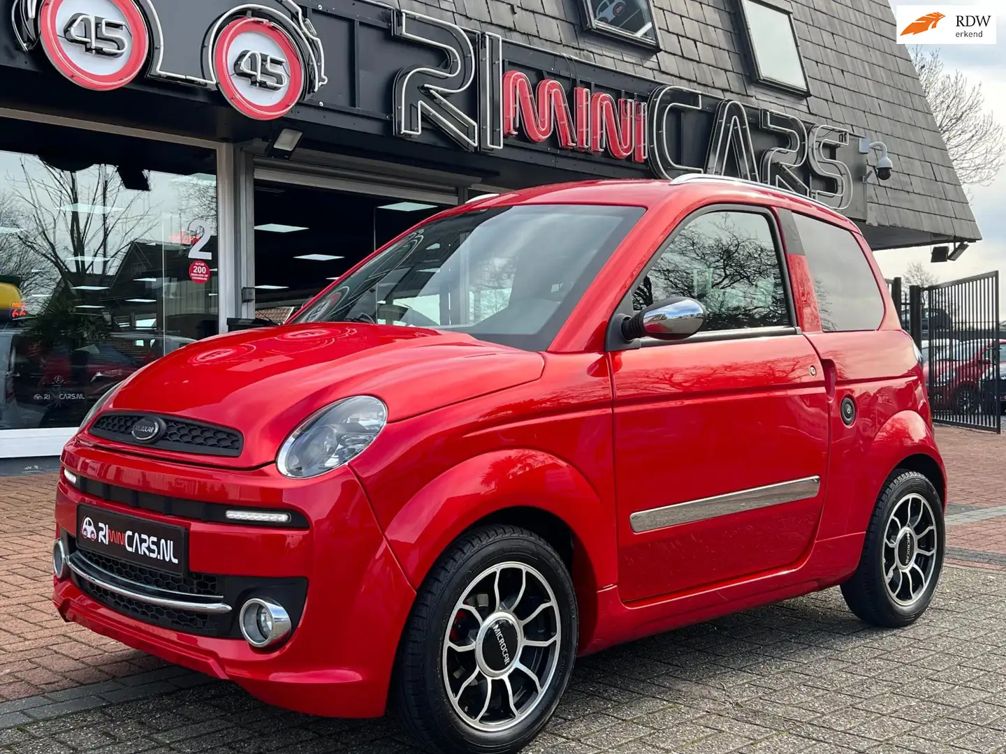 Microcar M.Go Brommobiel Dynamic DCI | Hoge instap | 2017 | 45km Červená - 1