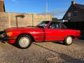 Mercedes-Benz SL 560 Roadster 1987 Red - thumbnail 1