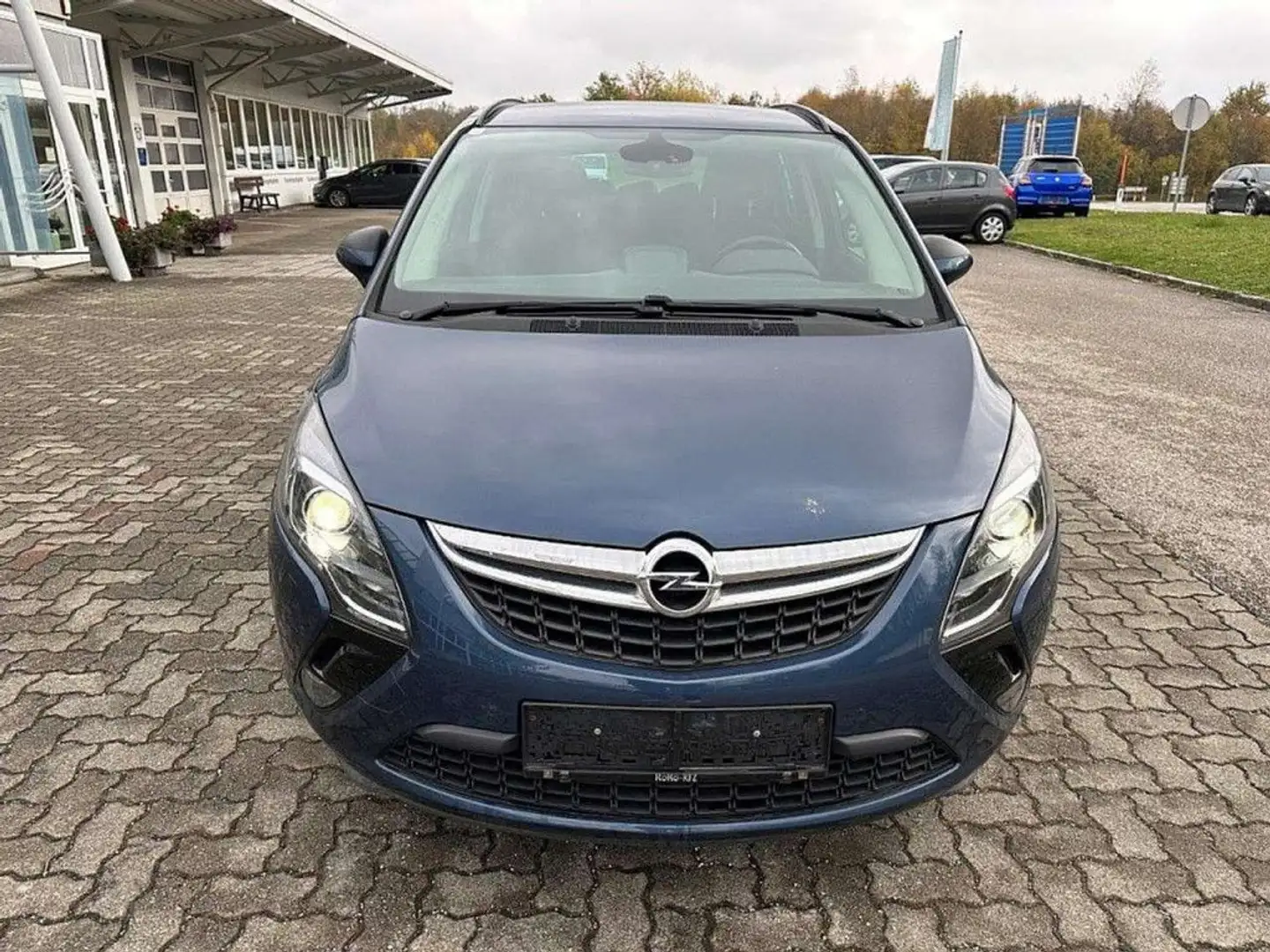 Opel Zafira Tourer 1,4 Turbo  Österreich Ed. Automatik Blau - 2