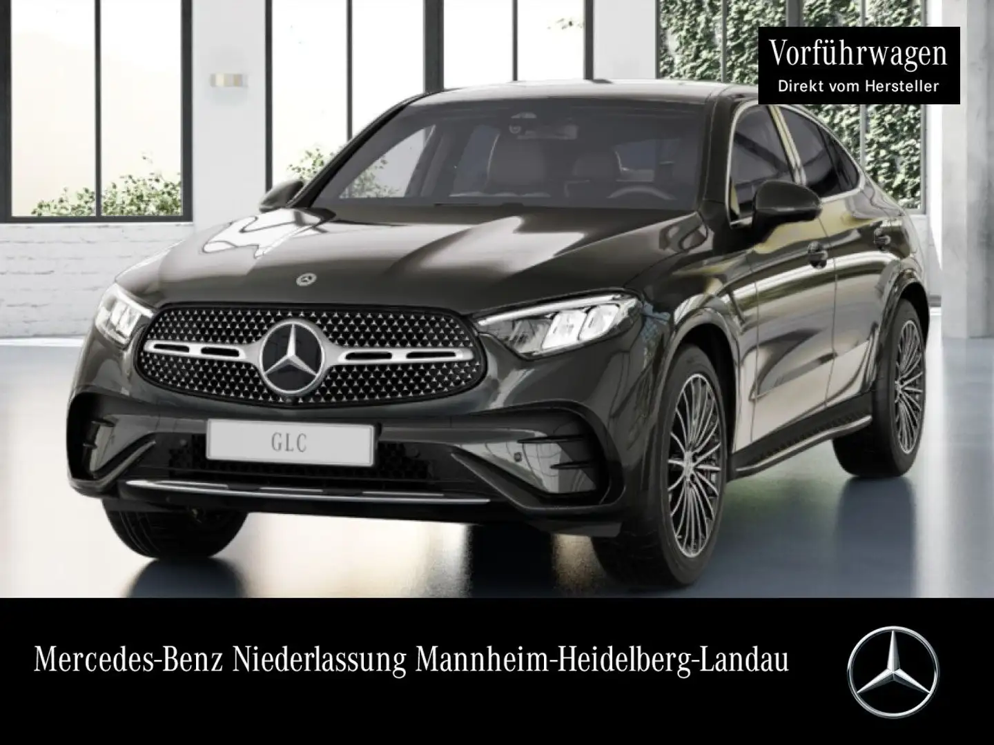 Mercedes-Benz GLC 300 e 4M AMG+360+LED+TOTW+KEYLESS+9G Grau - 1