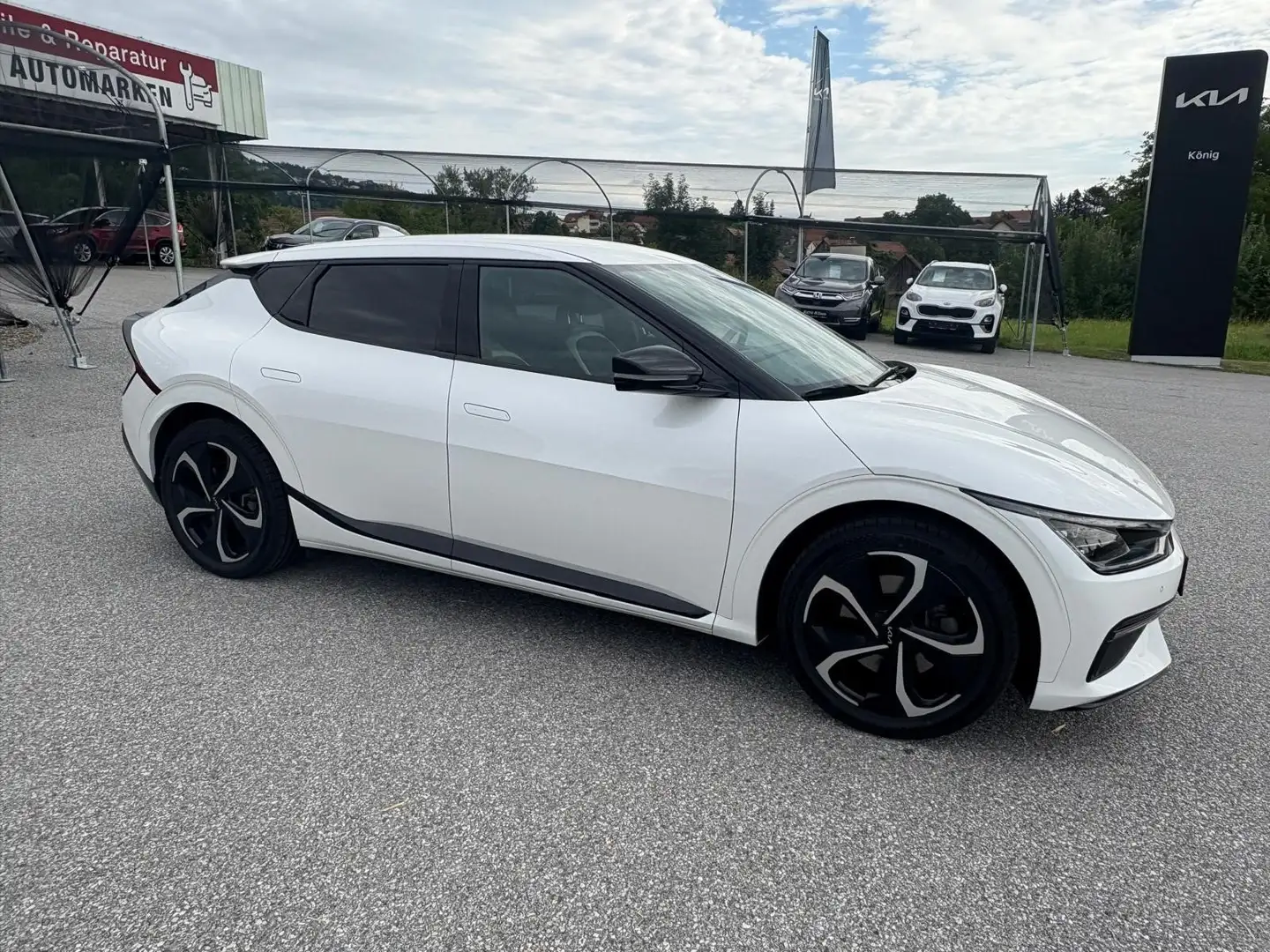 Kia EV6 GT-LINE/Pro   77,4kWh Bílá - 2