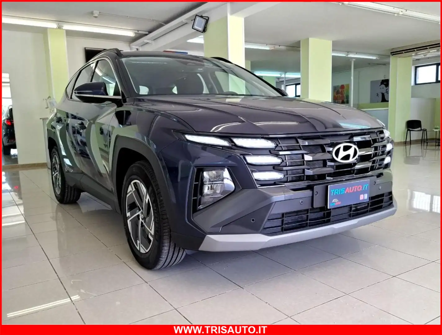 Hyundai TUCSON 1.6 CRDi Hybrid DCT XTech NEOPATENTATI (FULL LED) Blu/Azzurro - 1