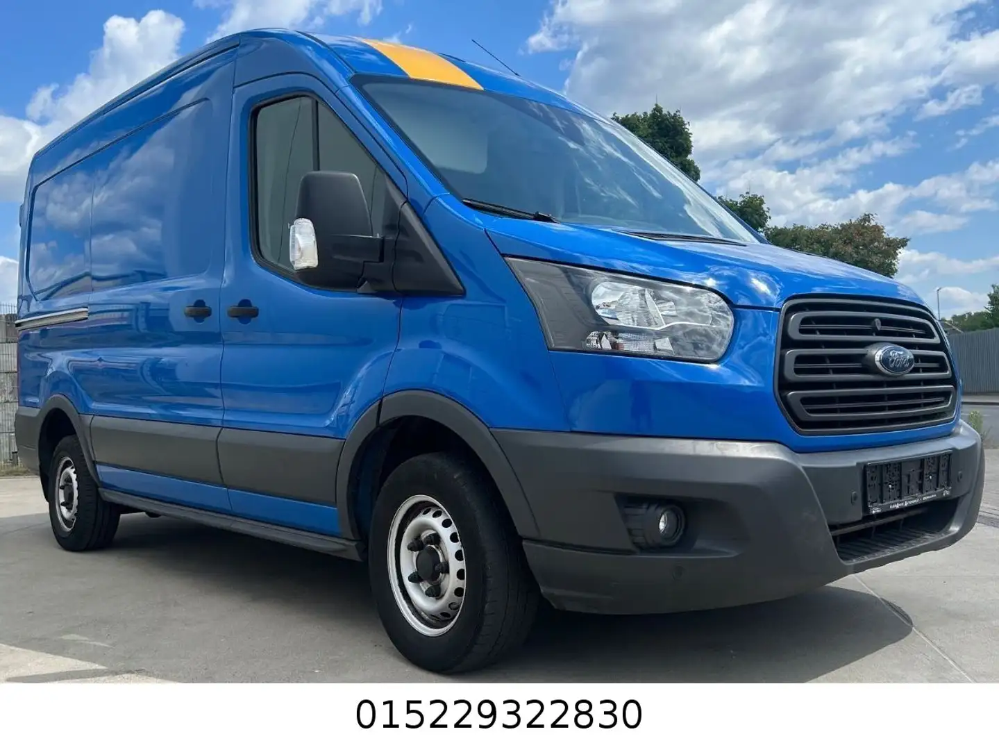 Ford Transit 290 L2 77kw*TÜV NEU*ZAHNRIEMEN NEU Bleu - 2