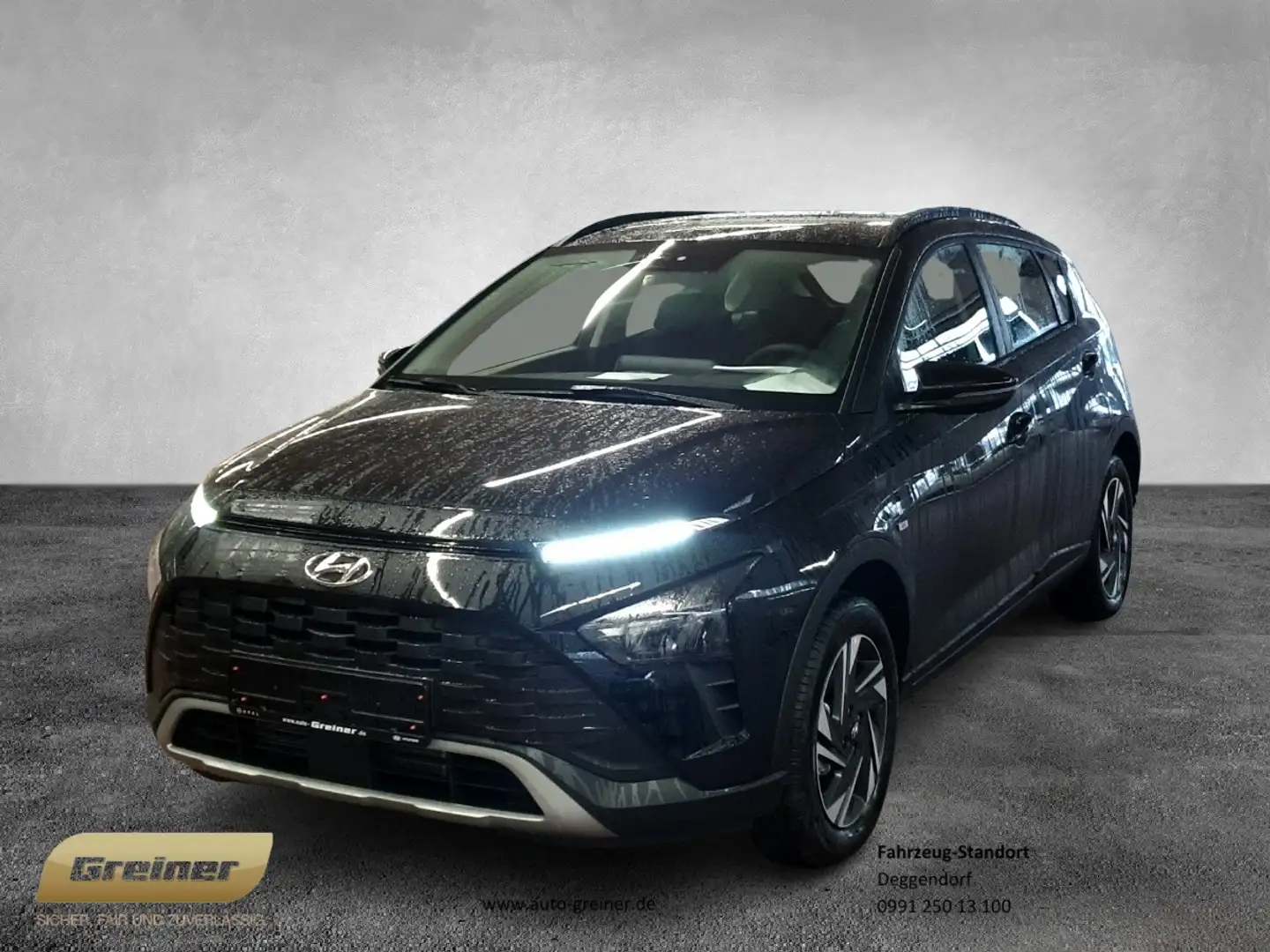 Hyundai BAYON 1.0 T-GDI Trend 48V NAVI|KAMERA|BOSE Schwarz - 1