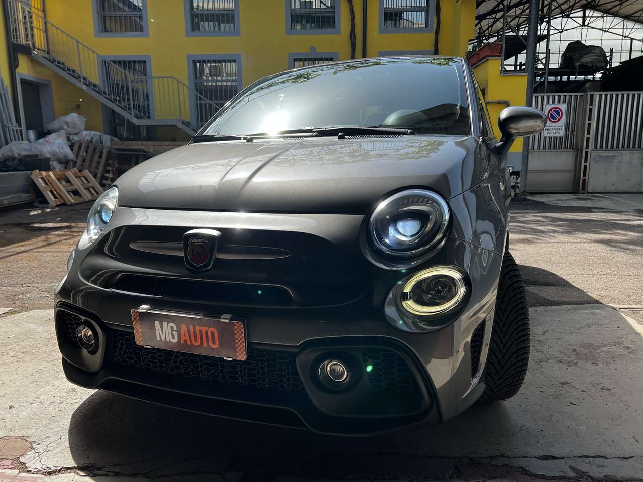 Abarth 595 595 1.4 t-jet 145cv SCARICO ARTIGIANALE BOMBARDONE