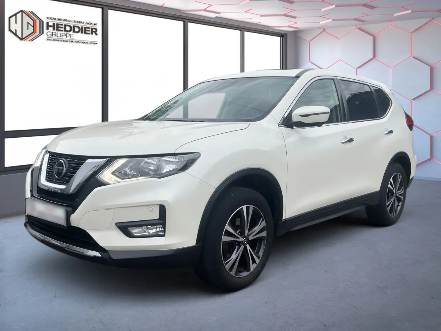 Nissan X-Trail N-Way *360°KAMERA*NAVI*AHK*PANO* Weiß - 1
