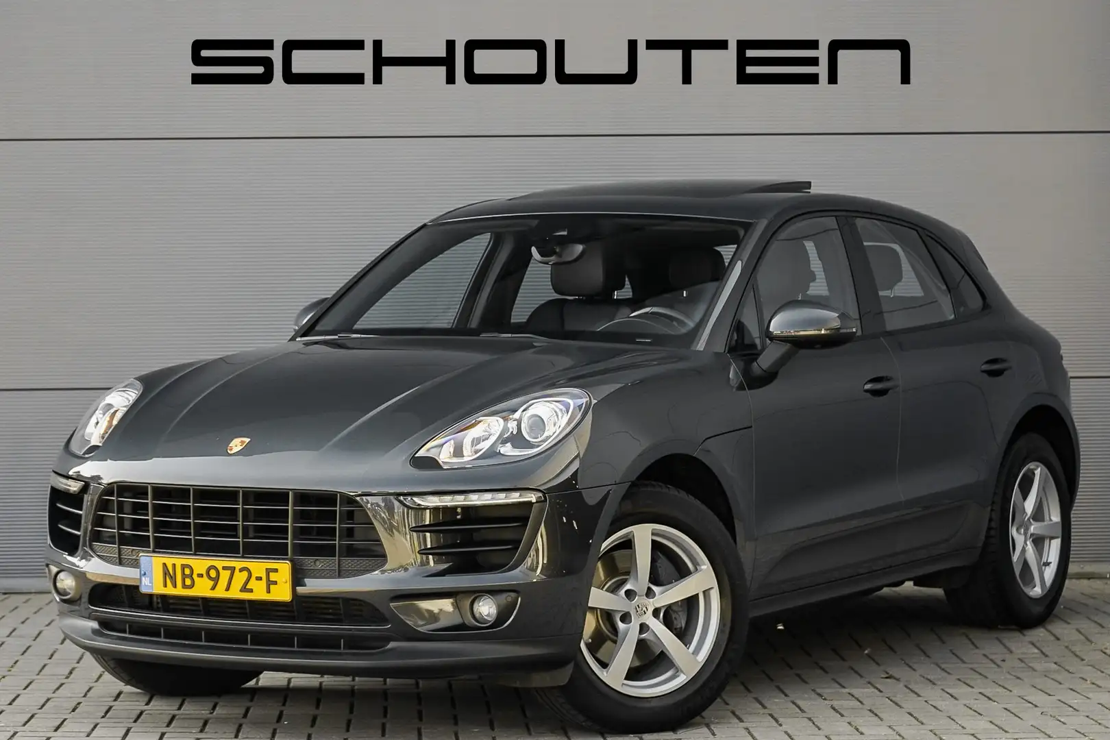 Porsche Macan 2.0T Pano Leder Camera Navi Grijs - 1