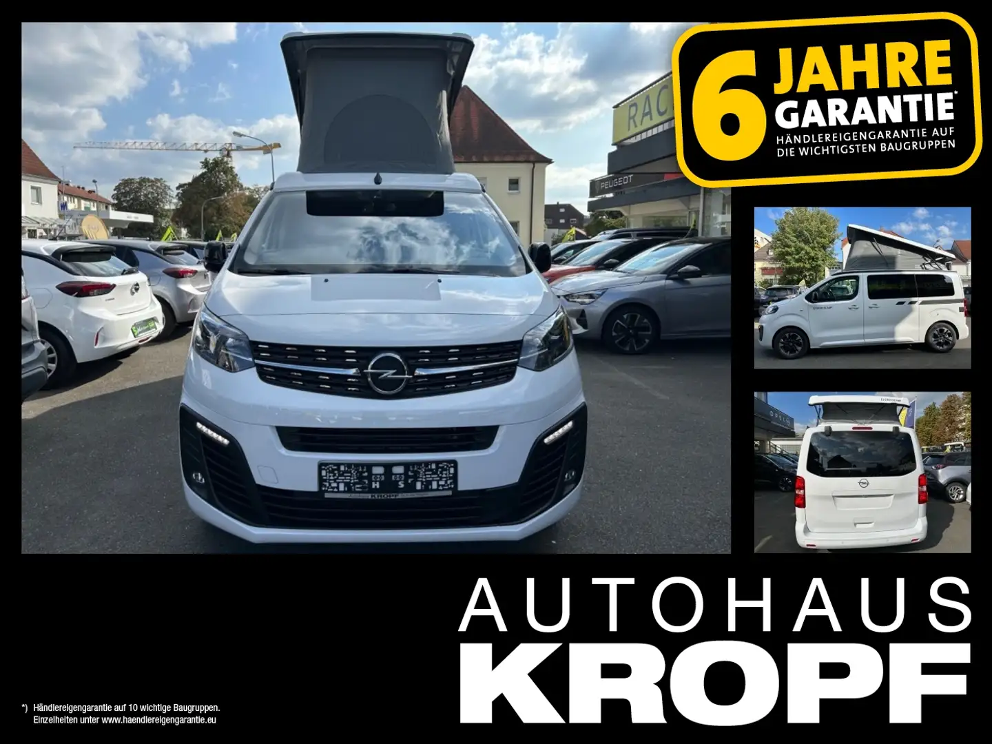 Opel Zafira Life Zafira CROSSCAMP 2.0 D Fin. ab 2,99% Campingbus Weiß - 1
