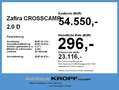 Opel Zafira Life Zafira CROSSCAMP 2.0 D Lite Campingbus, Küche Weiß - thumbnail 4