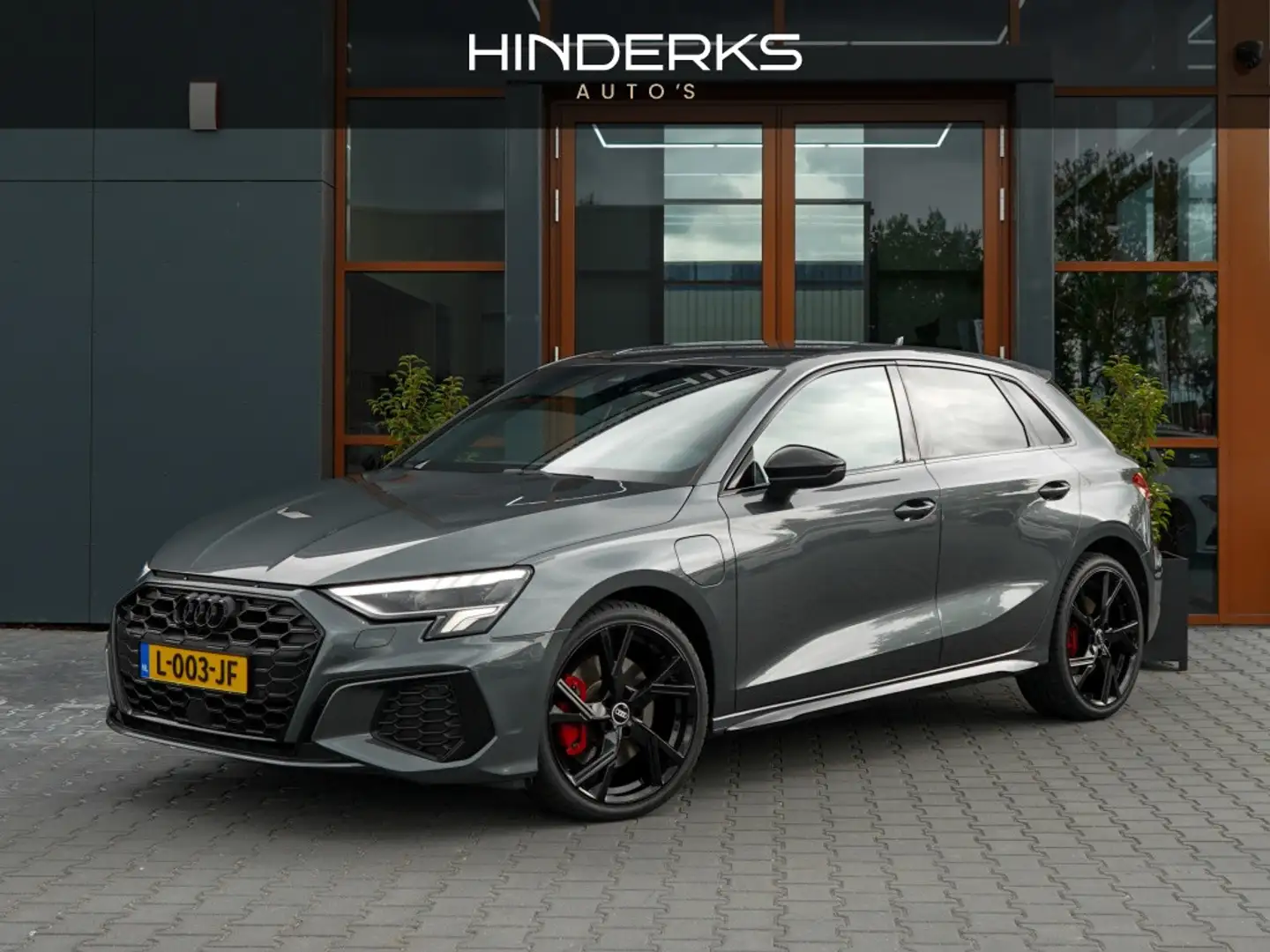 Audi A3 Sportback 45 TFSI e S ed. Comp | 3X S-Line | Led | Gris - 1