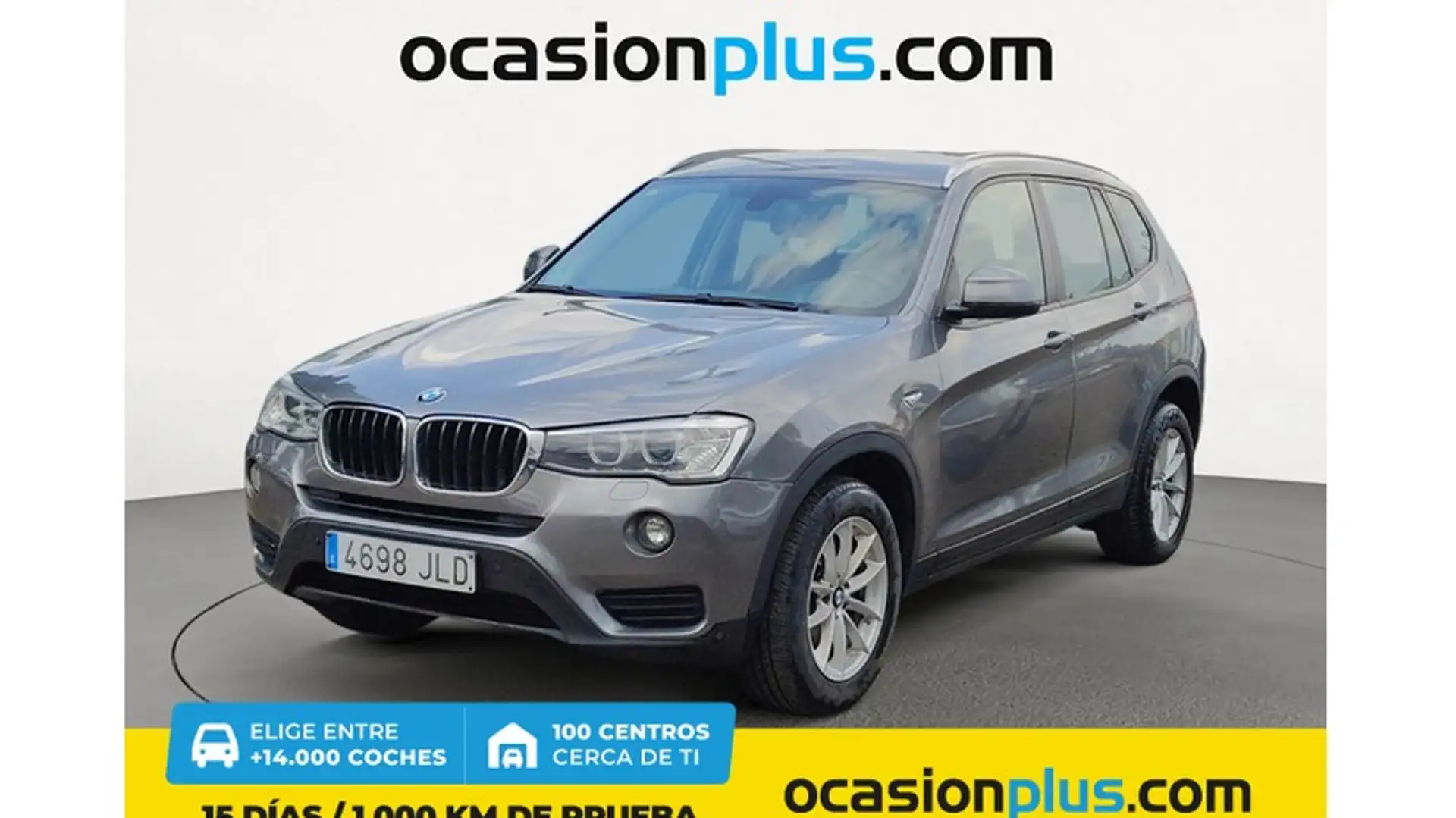 BMW X3 sDrive 18dA Gris - 1