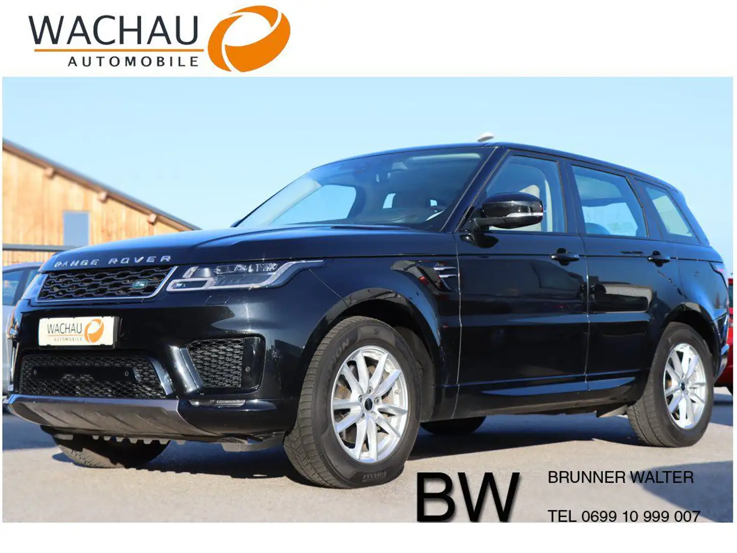 Land Rover Range Rover Sport 3,0 SDV6 HSE Aut. *Facelift* AHK * 1.Besitz Schwarz - 1