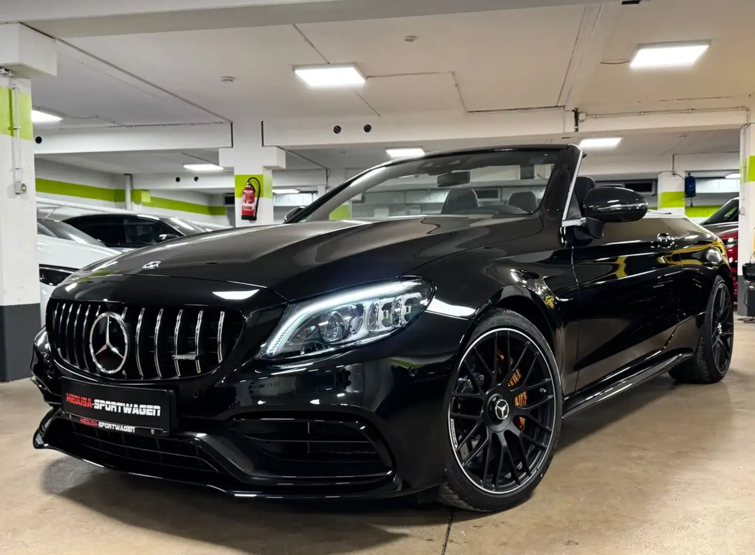 Mercedes-Benz C 63 AMG C 63 S AMG CABRIO CARBON EXT&INT CERAMIC FULLOPT Black - 1