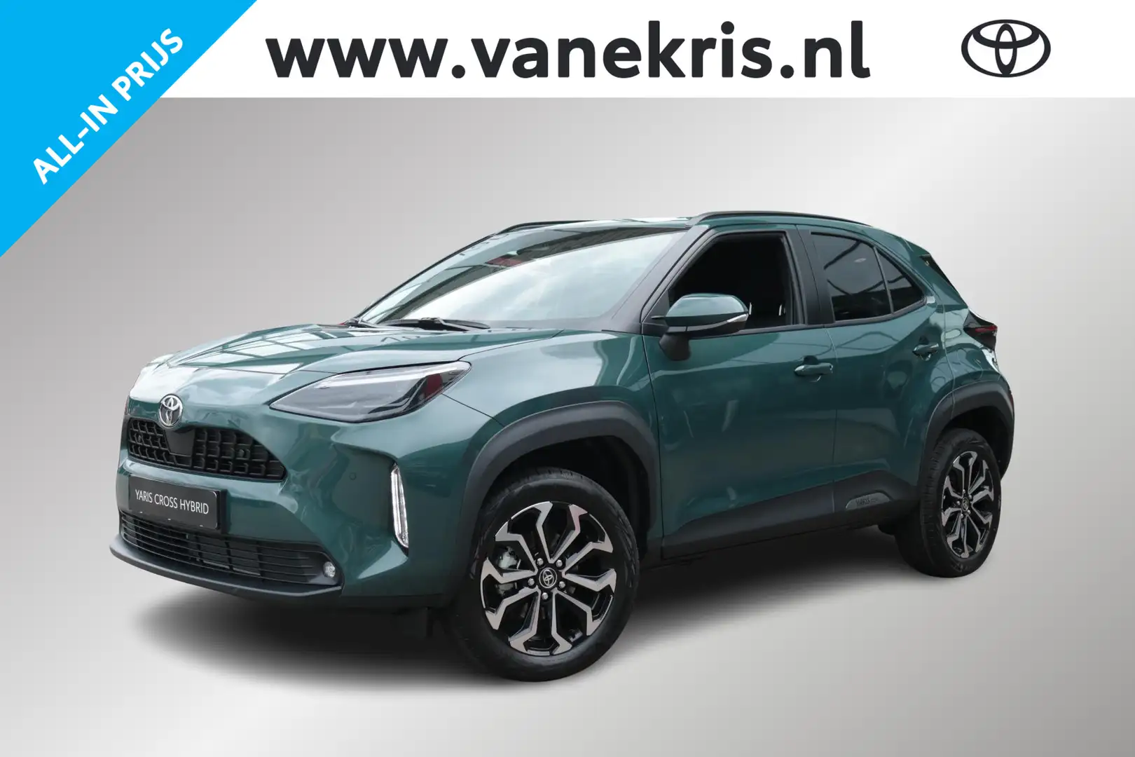 Toyota Yaris Cross 1.5 Hybrid 115 Dynamic, Comfortpack, BSM, Nieuw, i Groen - 1