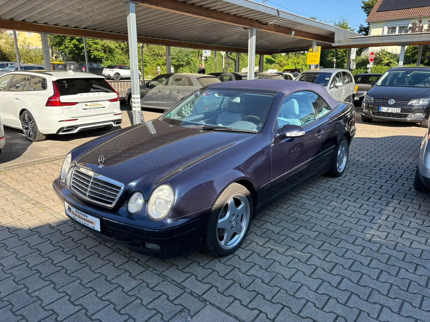 Mercedes-Benz CLK 320 Cabrio Avantgarde Bleu - 1
