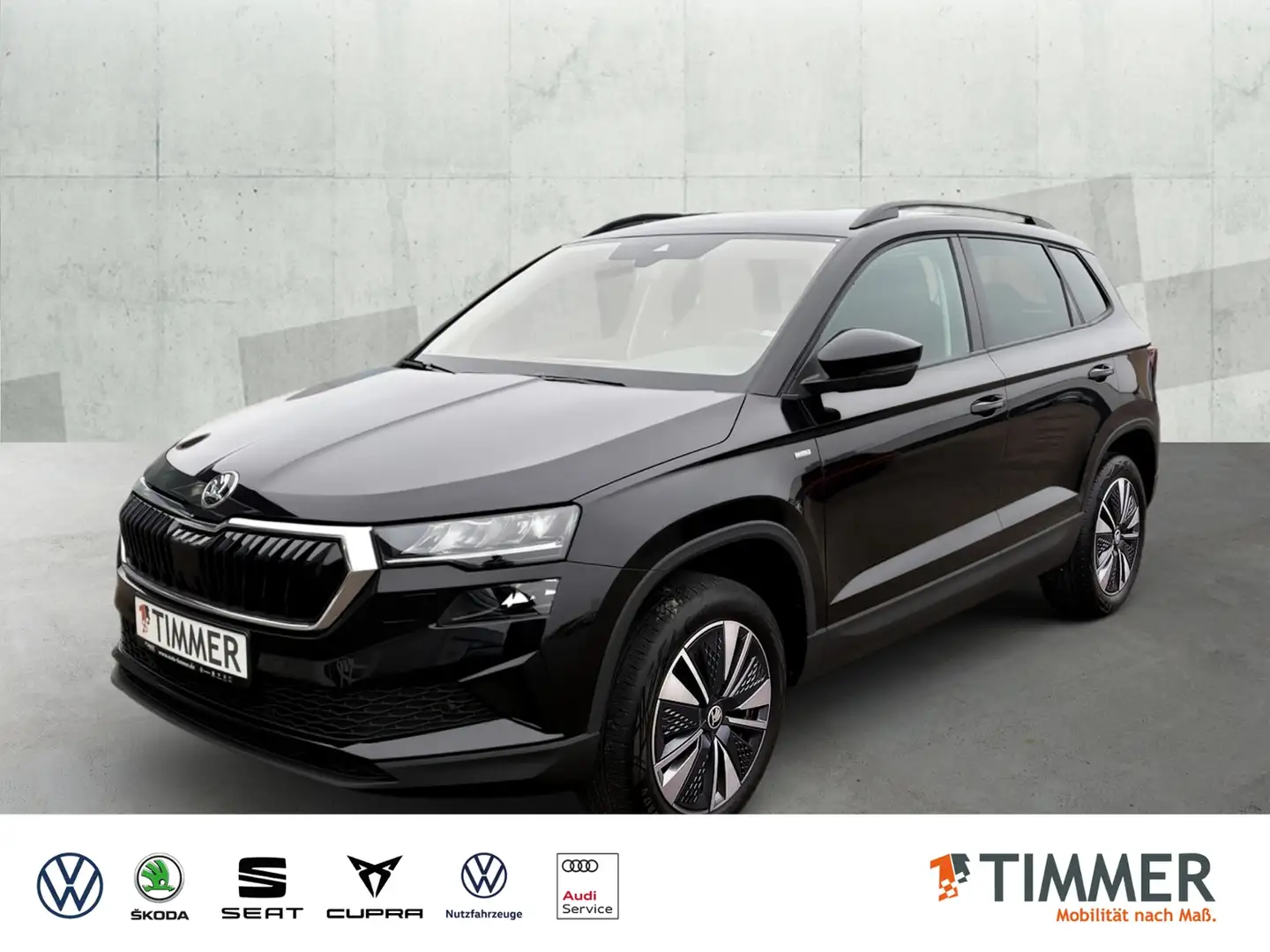 Skoda Karoq 1.5 TSI DSG TOUR +LED +ACC +RKAM +VIRTUAL +NAVI + Schwarz - 1
