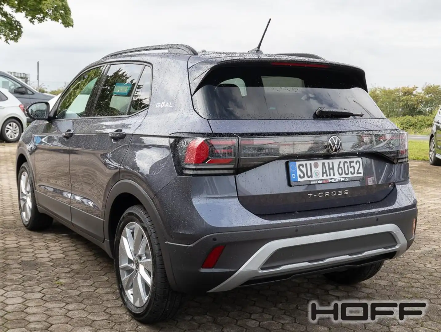 Volkswagen T-Cross 1.0 TSI DSG Goal LED Navi Kamera AHK Allwetter Ans Grau - 2
